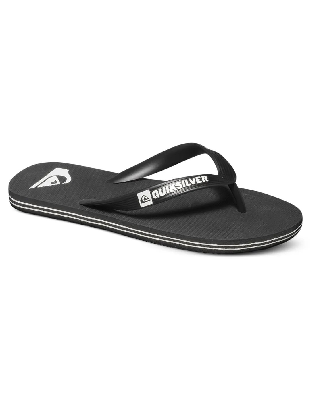 Quiksilver Boy Molokai Youth Black/Black/White - Combo 12.5 UK 31 EU