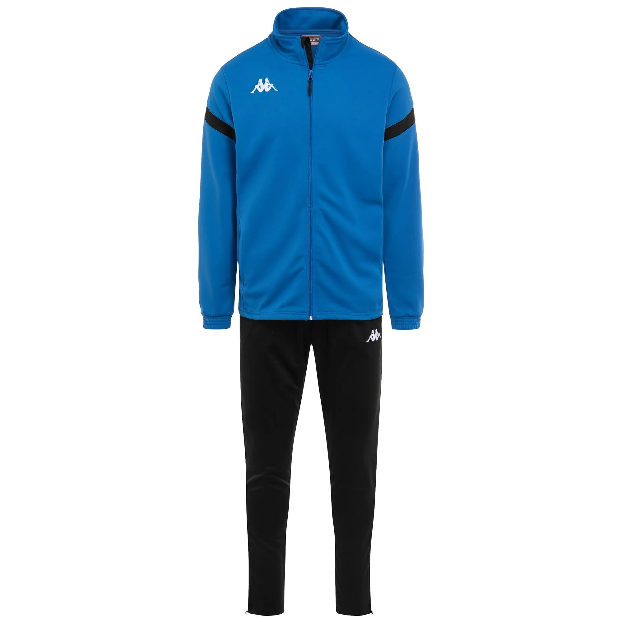 Kappa Dalcito Tuta da ginnastica, Blu / Nero, L Unisex - Adulto