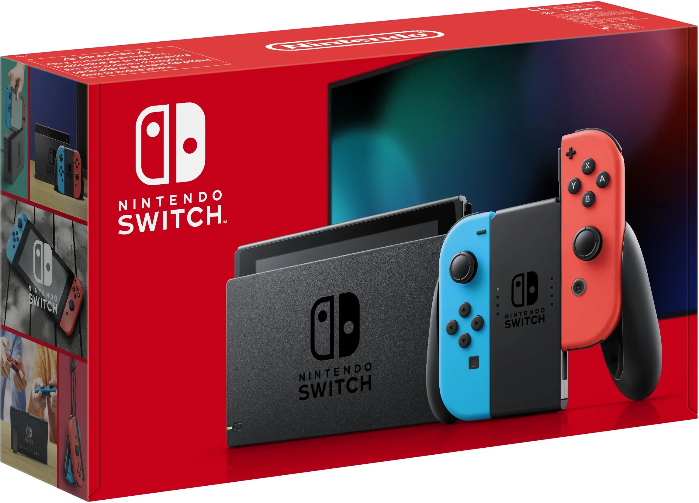Nintendo Console Switch con Joy-Con Rosso Neon e Blu Neon
