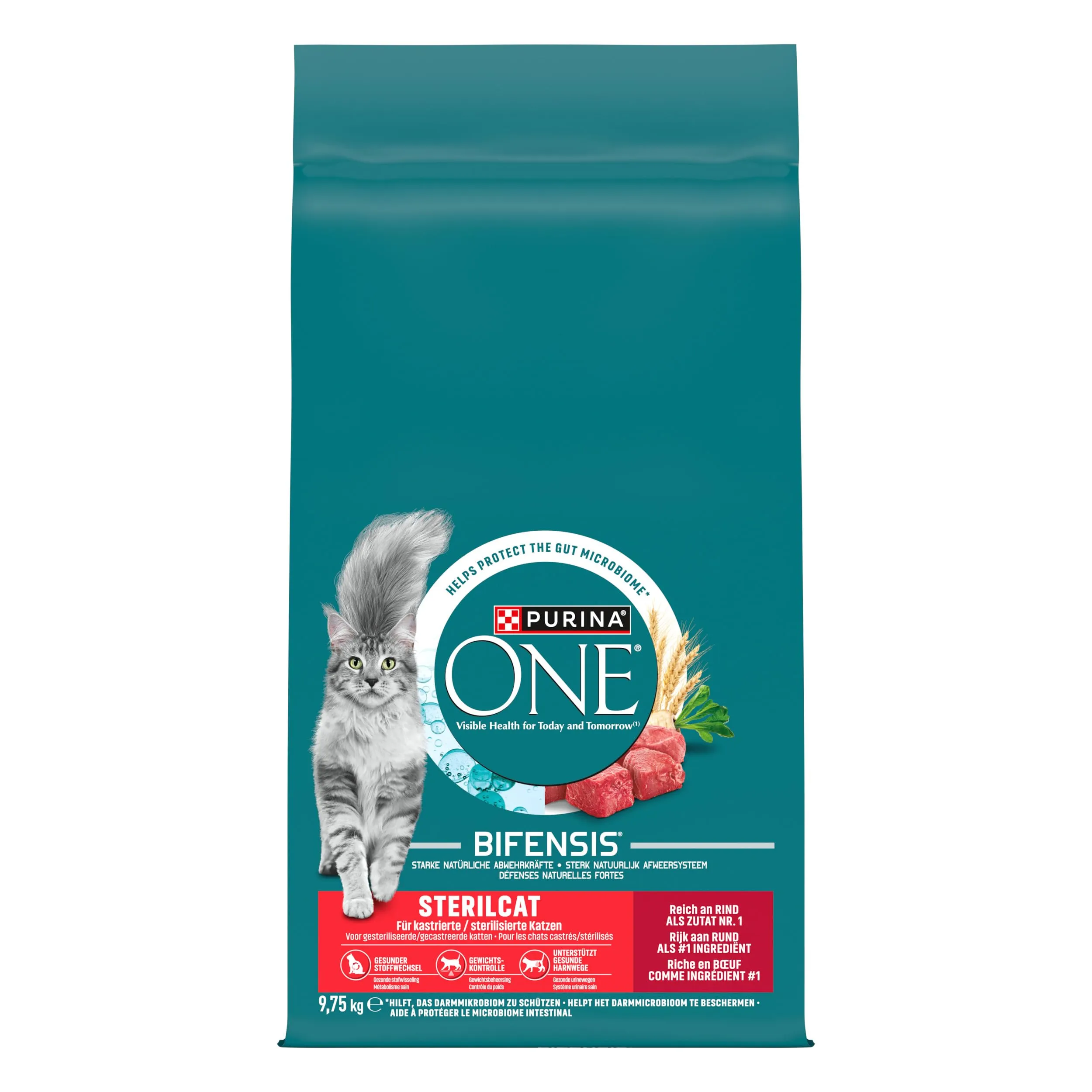 Purina One Bifensis Sterilcat Crocchette Gatti Adulti, Sacco da 9,75 kg