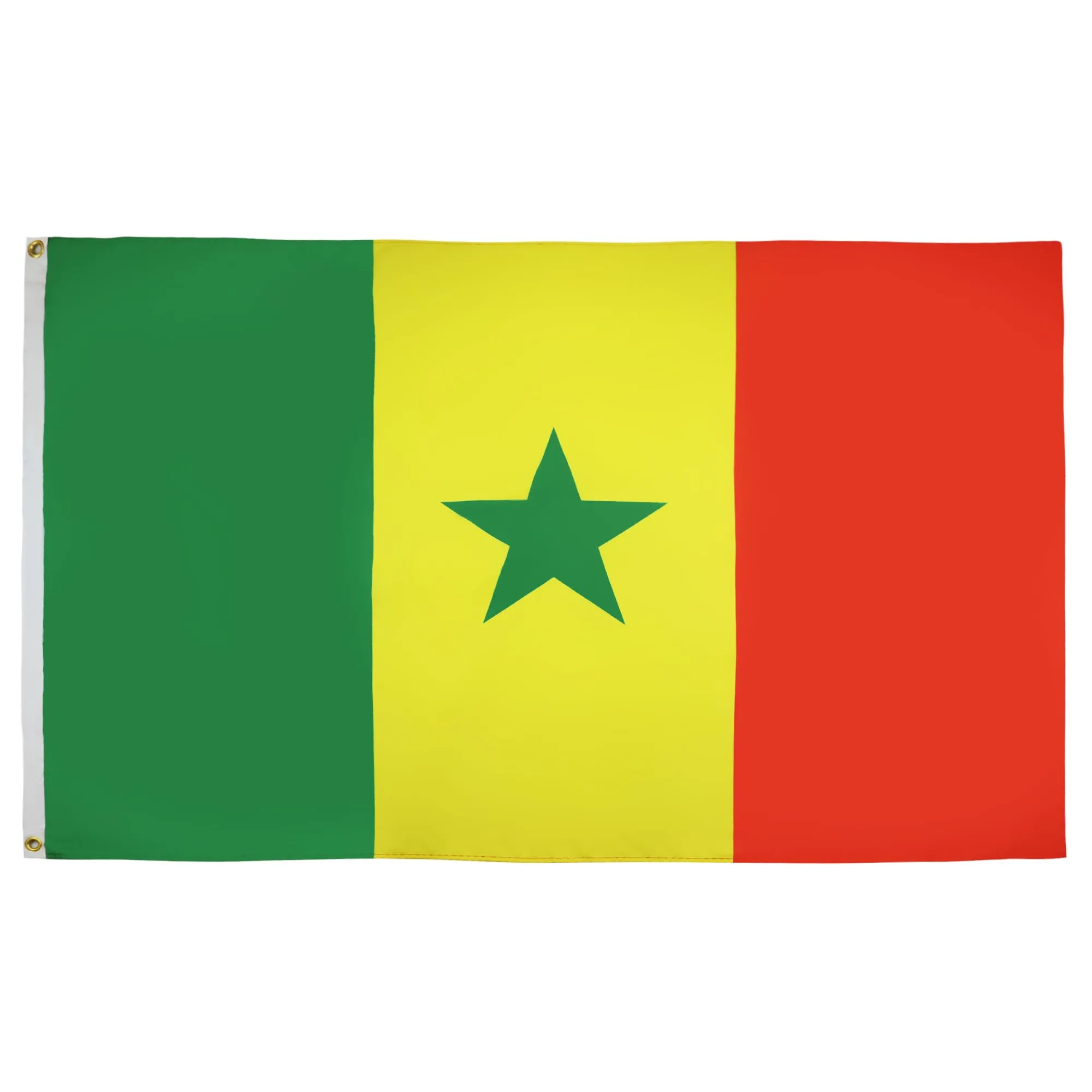 AZ FLAG Bandiera Senegal 90x60 cm Senegalese Poliestere Leggero 2 Occhielli