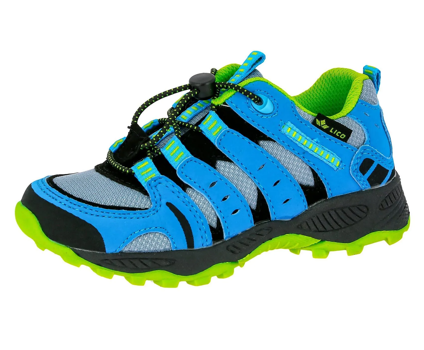 Lico Fremont, Scarpe da Trekking Unisex - Bambini e ragazzi, Grigio Blu Lemon, 37 EU