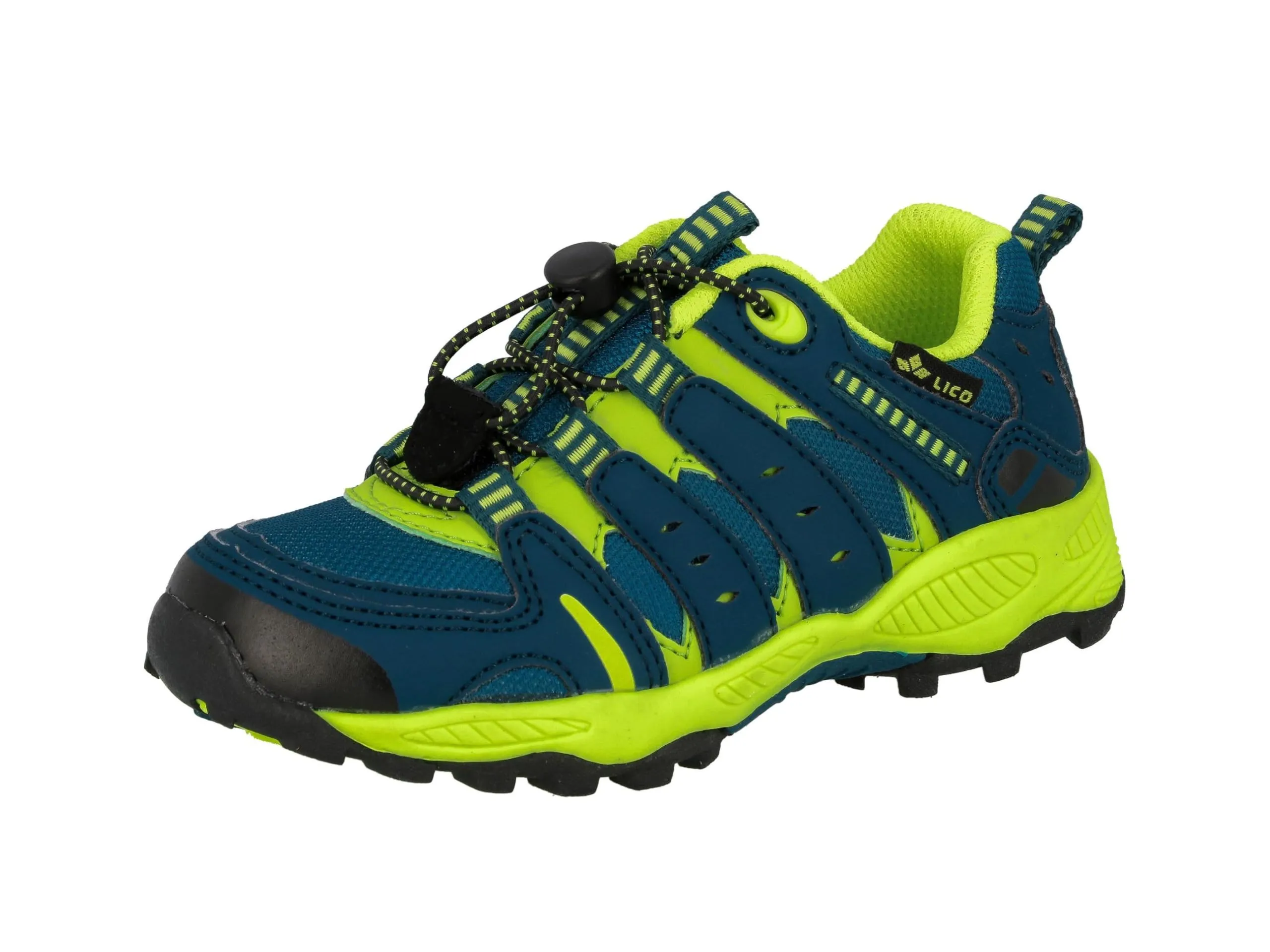 Lico Fremont, Scarpe da Trekking Unisex - Bambini e ragazzi, Petrol Lemon, 27 EU