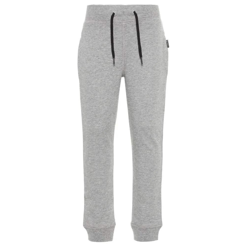Name It Nkmsweat Pant Unb Noos, Pantaloni Sportivi Bambini e ragazzi, Grigio (Grey Melange), 80