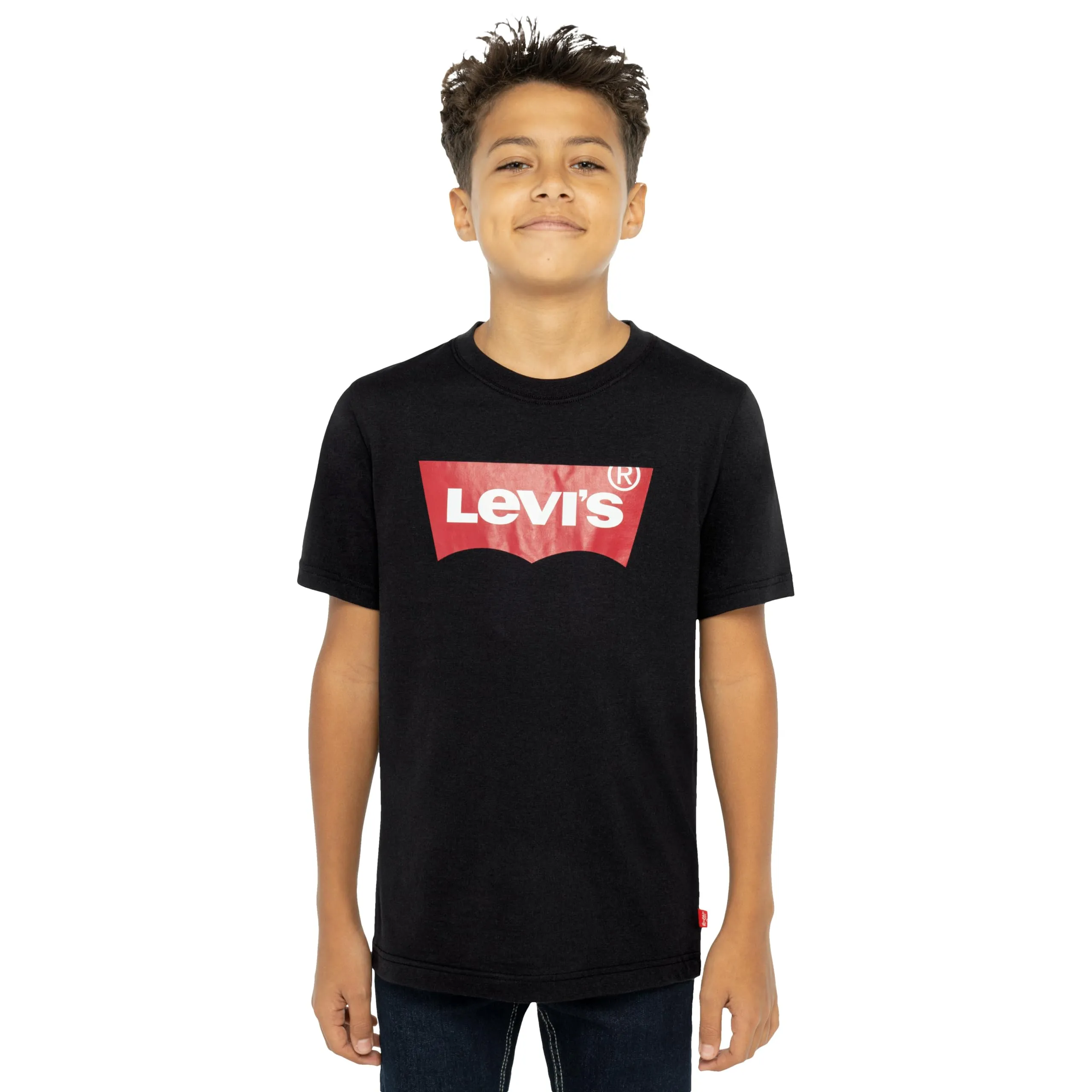 Levi's Bambini e ragazzi Lvb Batwing Tee T-shirt, Nero (Black), 12 anni