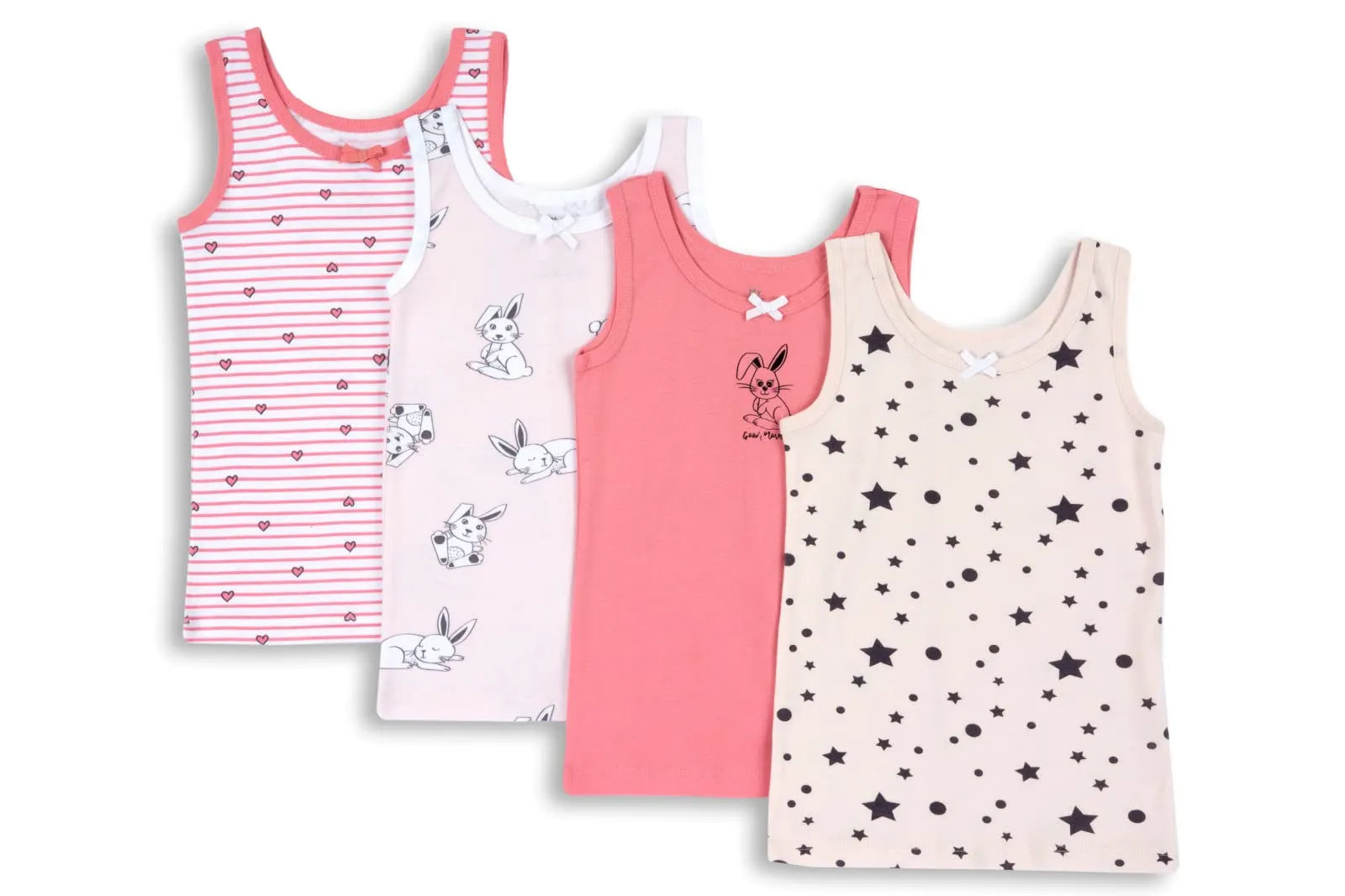 Chicco Bambine e ragazze Set 4 Canottiere