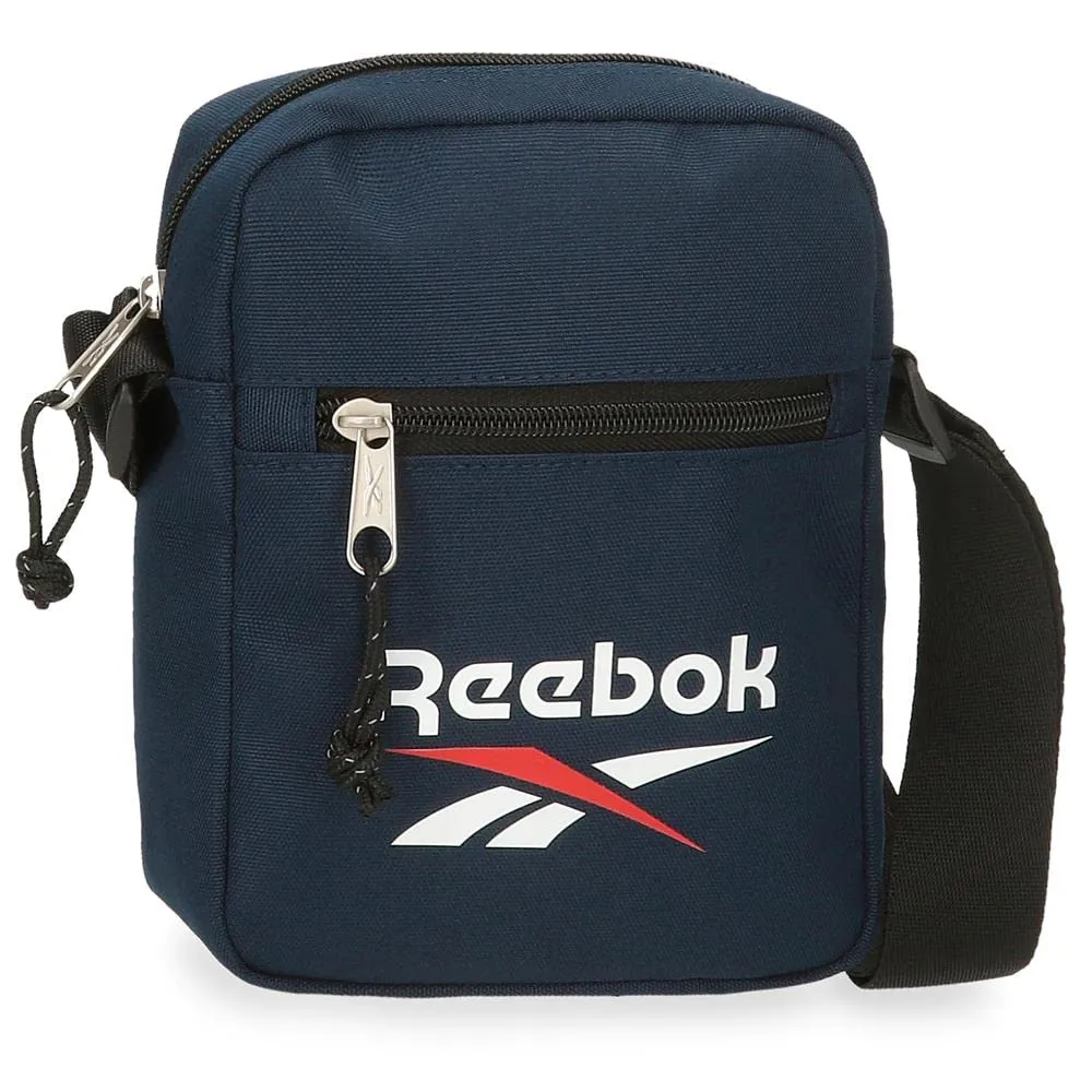Borsa a tracolla Reebok Boston Blu 17x21x7 cm Poliestere