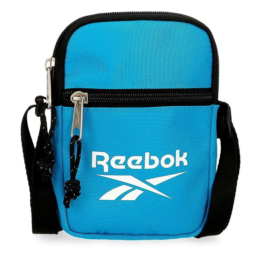 Reebok Boston Borsa a Spalla Piccola Blu 12x17x2,5 cm Poliestere