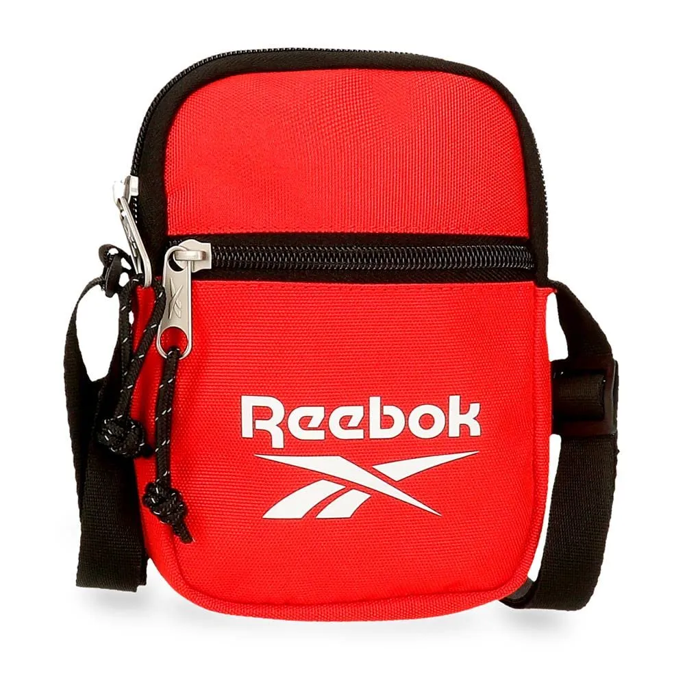 Borsa a tracolla Reebok Boston piccola rossa 12x17x2,5 cm Poliestere