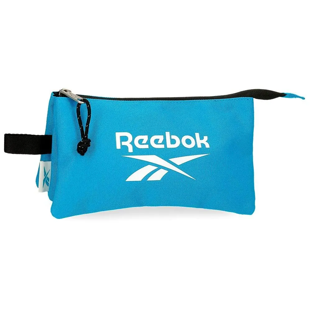 Custodia Tripla Reebok Boston Blu 22x12x5 cm Poliestere