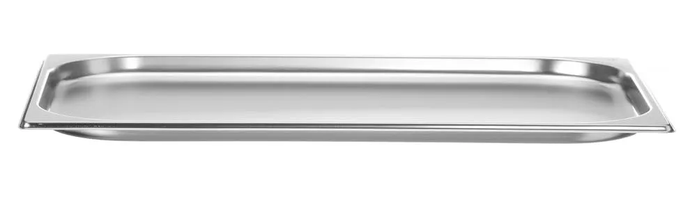 HENDI Contenitore Gastronorm GN 1/1, Budget Line, resistenza termica -40 °C a 250 °C, per forno e bagnomaria, 2,5L, 530x325x(H) 20mm, acciaio inox