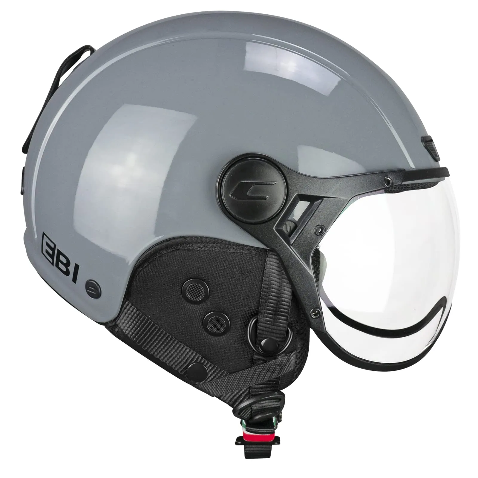 CGM Casco Bici, sci, E-bike, 801A EBI MONO, Grigio, XXXS (49-50cm)