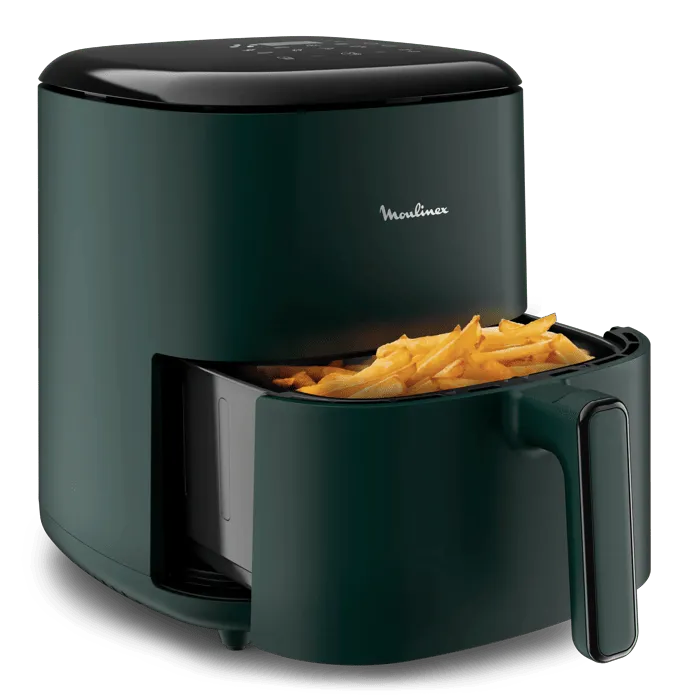 Moulinex Easy Fry Max Forest Friggitrice Ad Aria 5L1Kg 10 Programmi Automatici Cottura Veloce Lavabile In Lavastoviglie