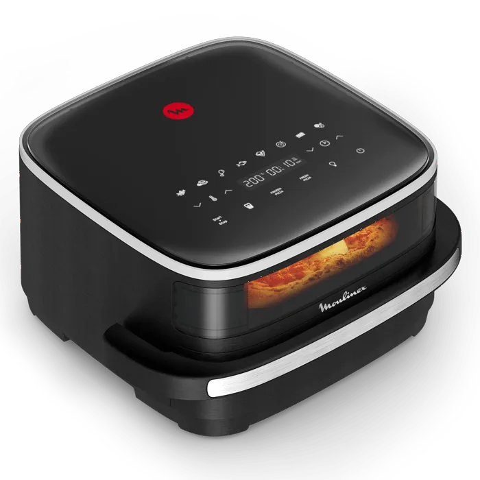 Moulinex Easy Fry Xl Surface Friggitrice Ad Aria Grande Superficie Di Cottura Visore