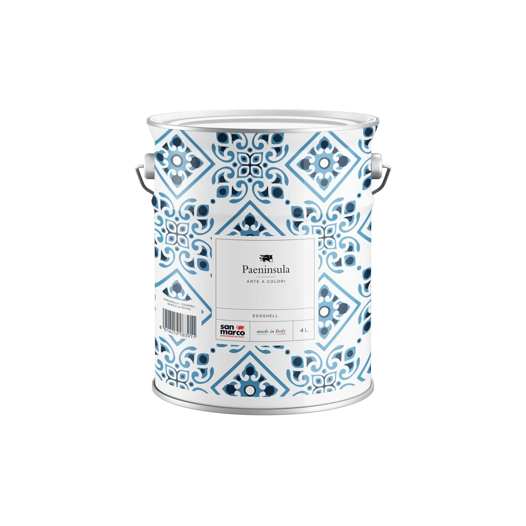 PAENINSULA EGGSHELL Pittura decorativa per interni effetto eggshell per finiture opache, effetto guscio d'uovo.