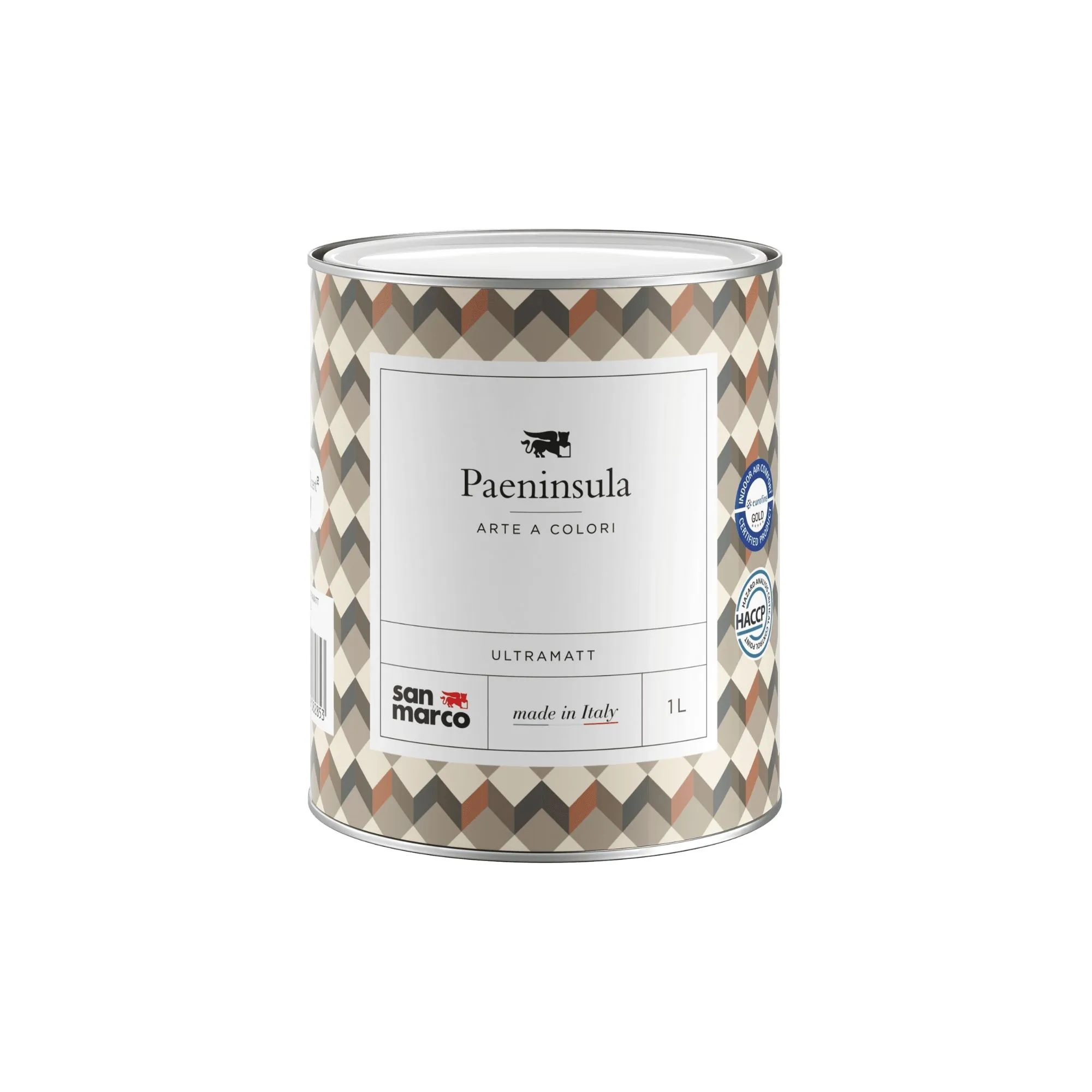 PAENINSULA ULTRAMATT Pittura decorativa per interni ad effetto ultraopaco. Per finiture uniformi ed eleganti; ad elevato potere coprente.