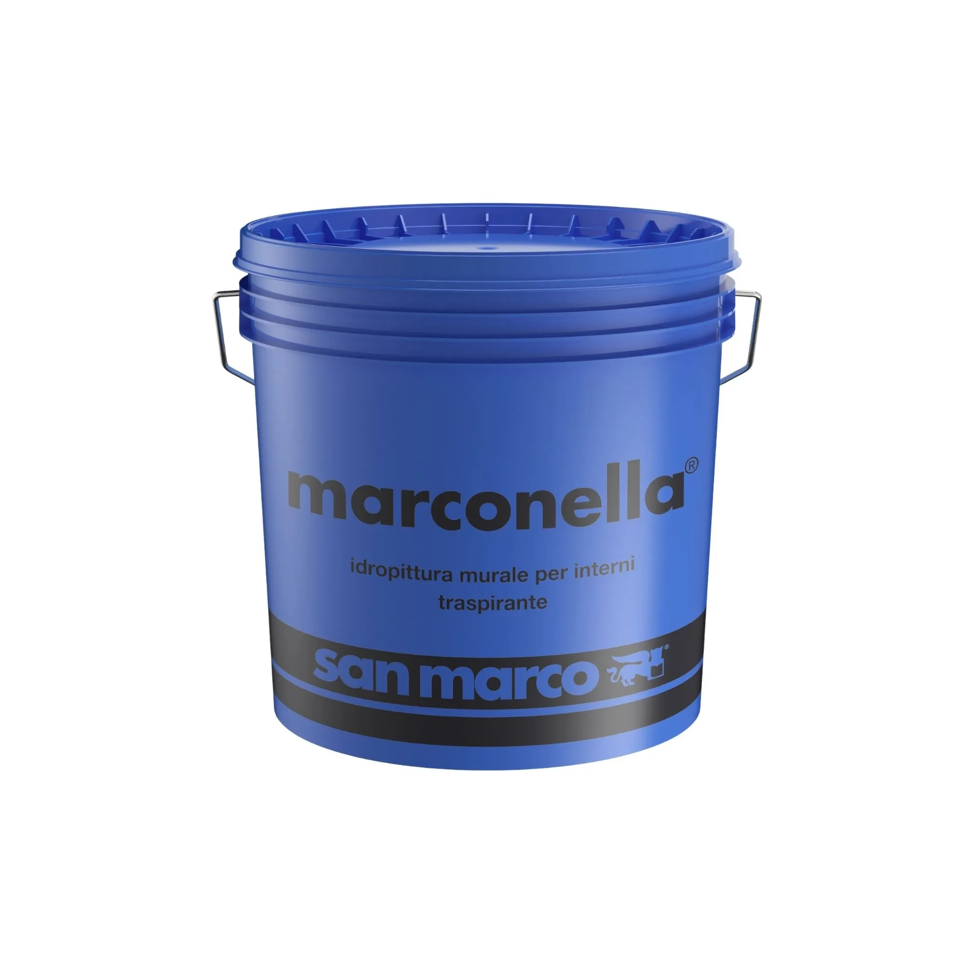 MARCONELLA Idropittura super traspirante per interni, disponibile in colore bianco; ideale per ambienti soggetti a umidità