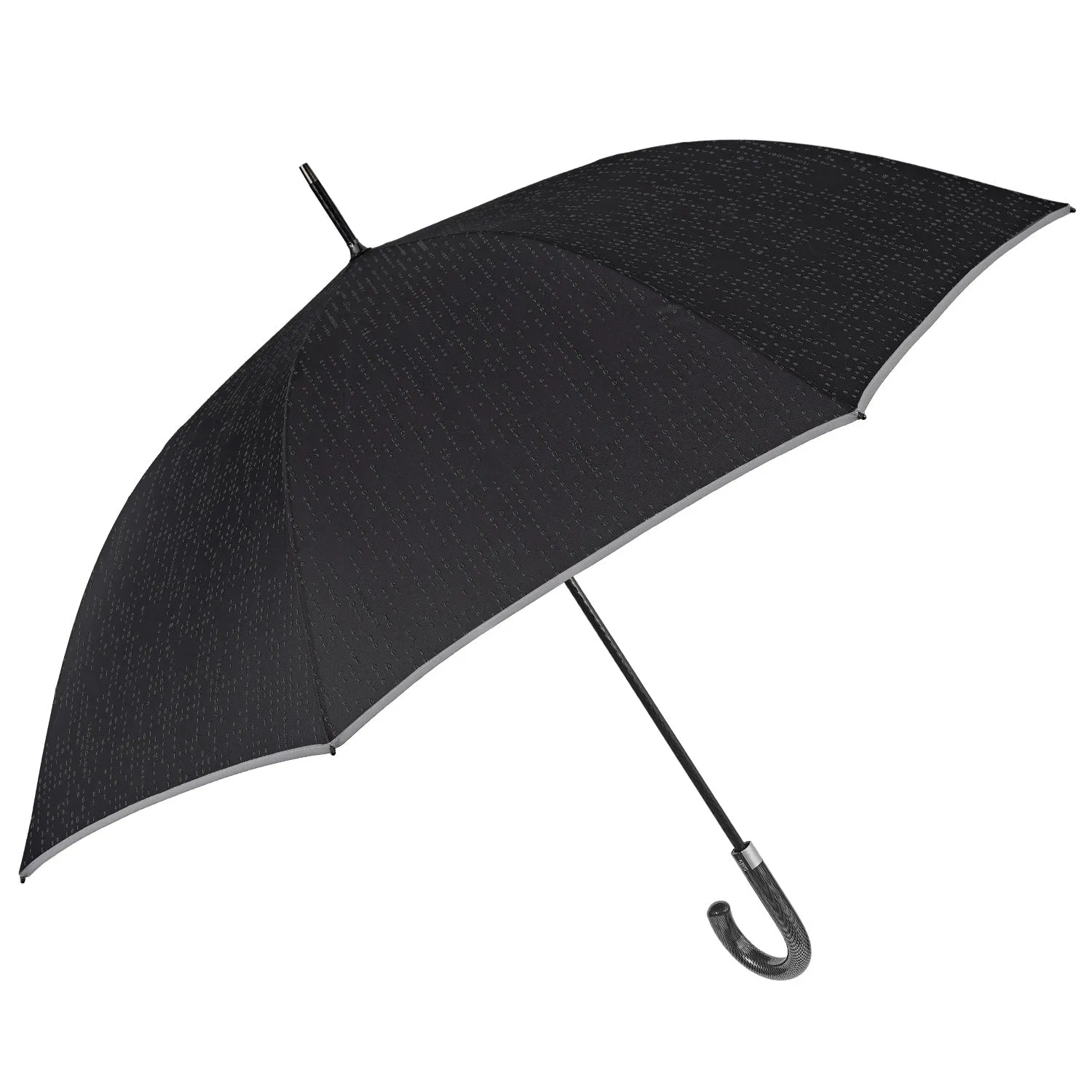 Ombrello Nero Bordo Catarifrangente Travel