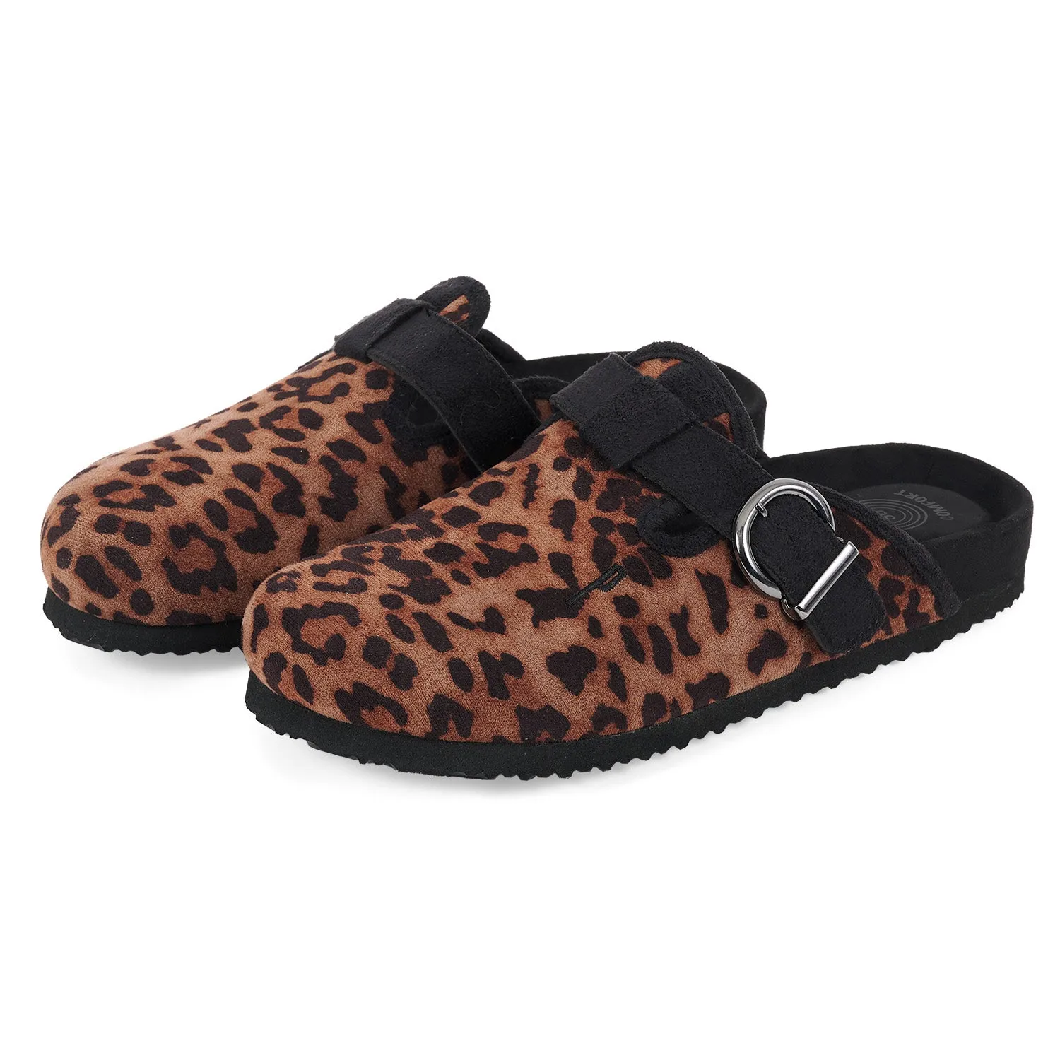 Ciabatte Comfort Leopardate