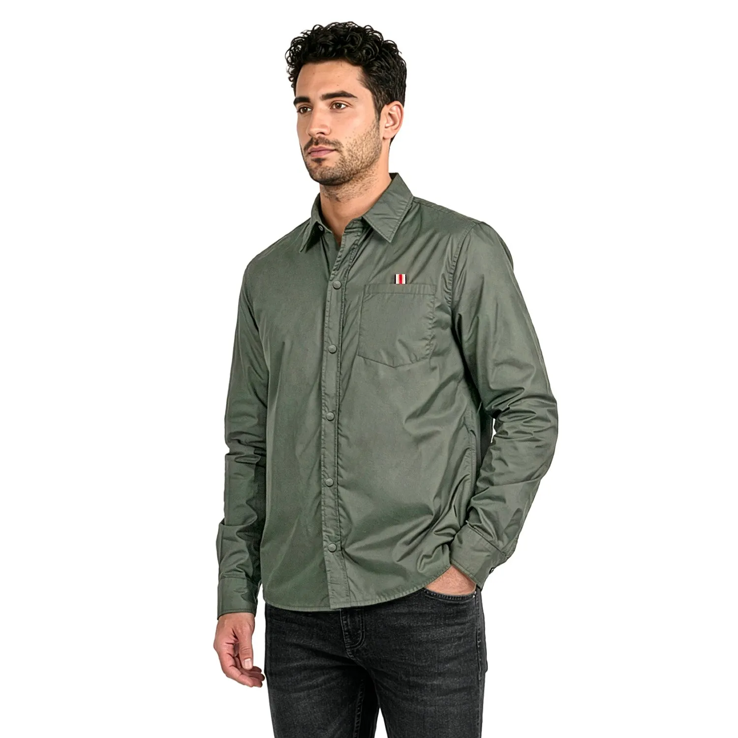Giacca Overshirt Impermeabile Uomo