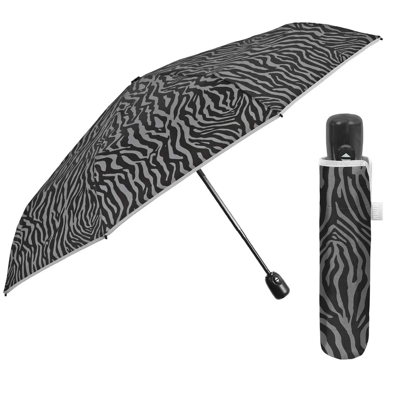 Ombrello Zebrato Apri e Chiudi Automatico