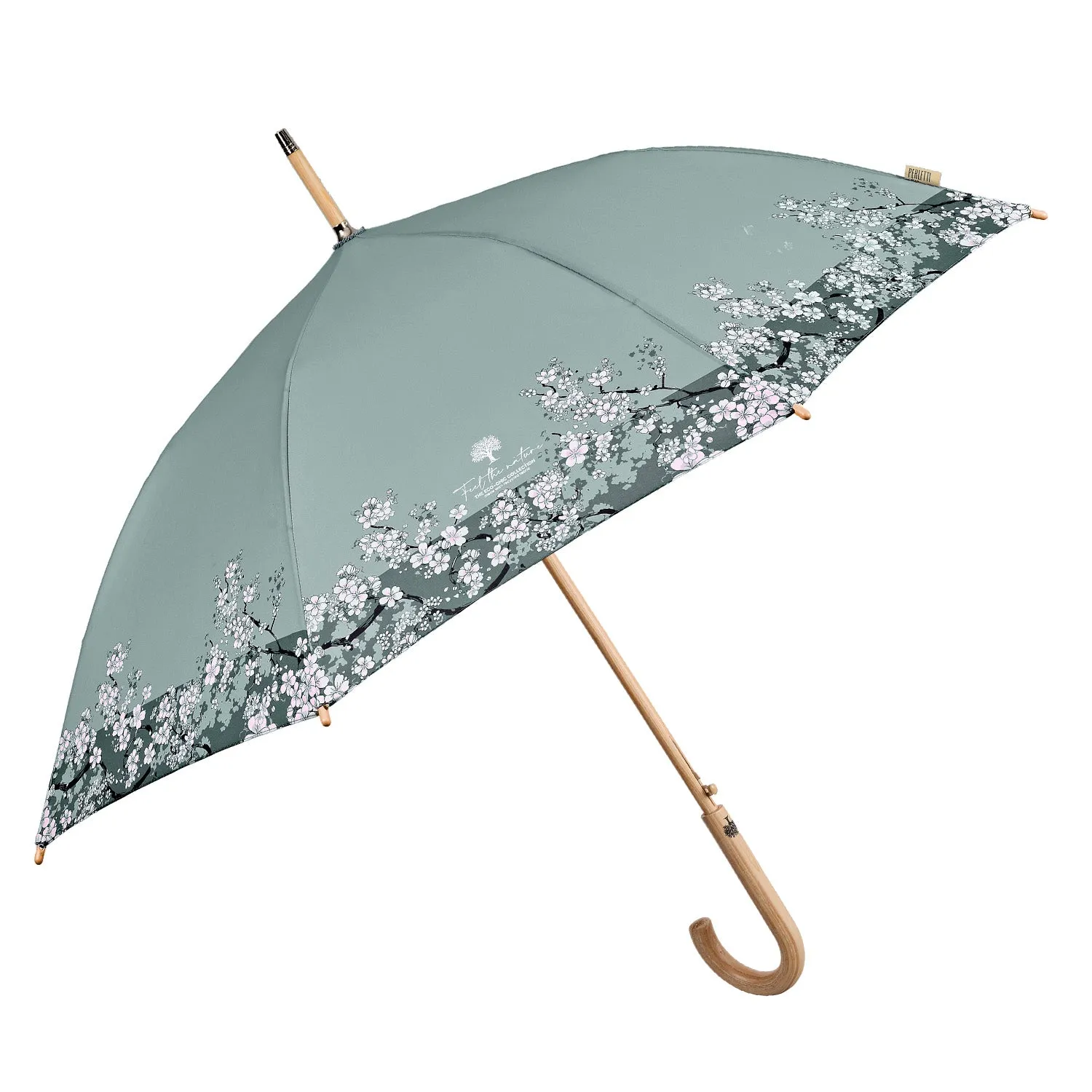 Ombrello Green Lungo a Fiori
