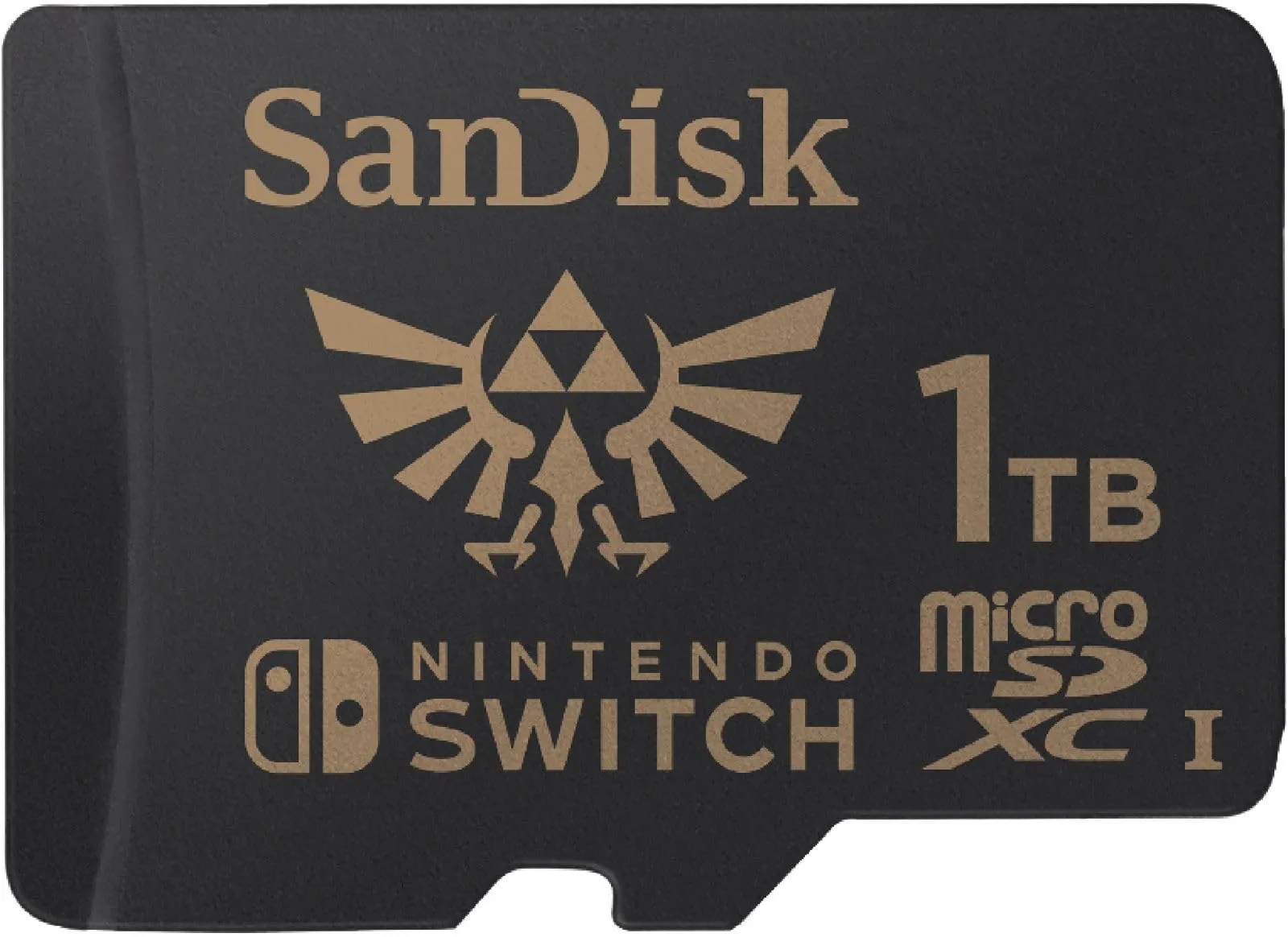 SANDISK scheda microSDXC per console Nintendo Switch 1TB, Scheda di memoria con Licenza Nintendo, Micro SD fino a 100 MB/s, Edizione Zelda, UHS-I, Class 10, U3