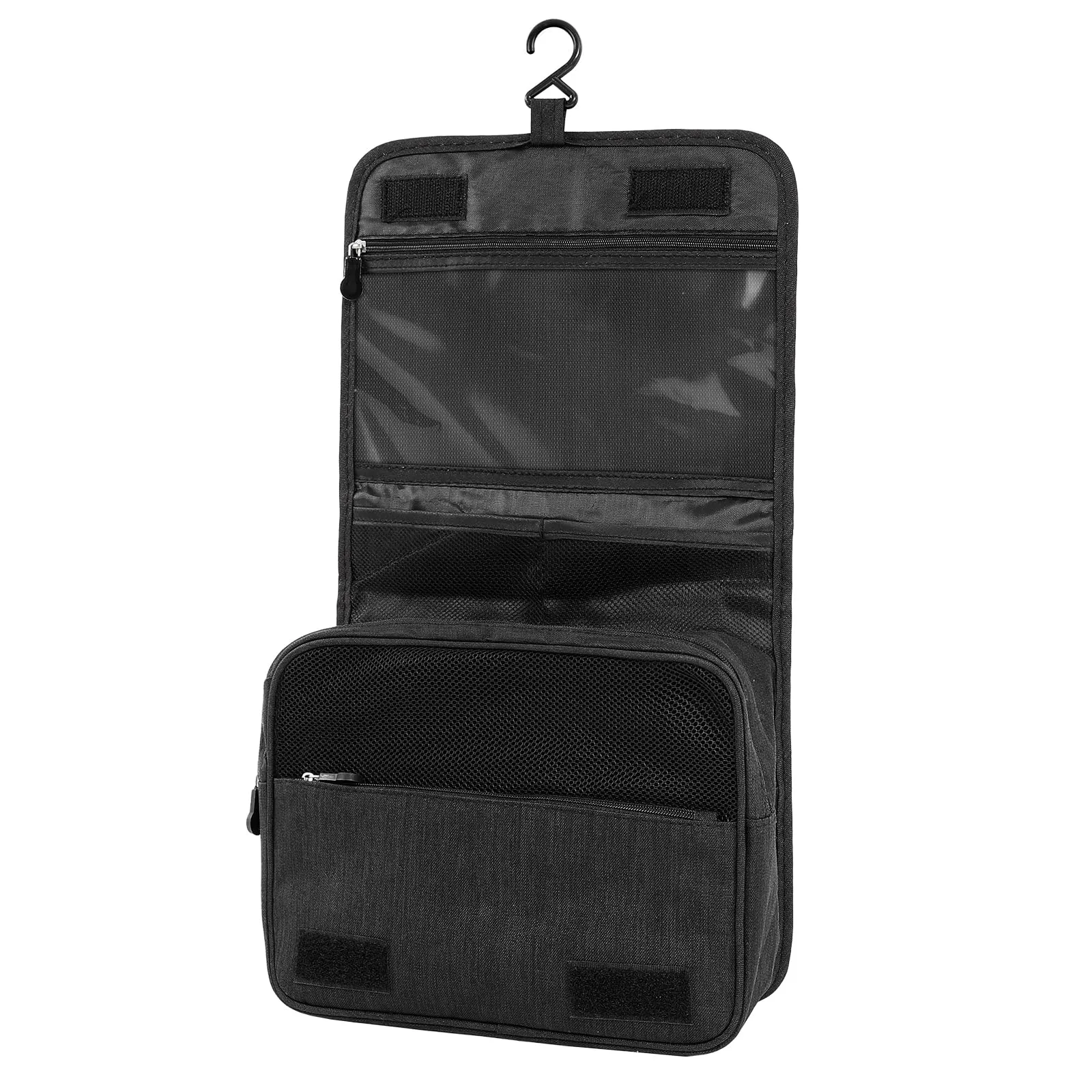AiQInu Beauty Case da Viaggio, Borsa da toilette da viaggio per Donna Uomo,impermeabile Beauty Case con Gancio per Appendere per Organizzare Oggetti Personali Accessori