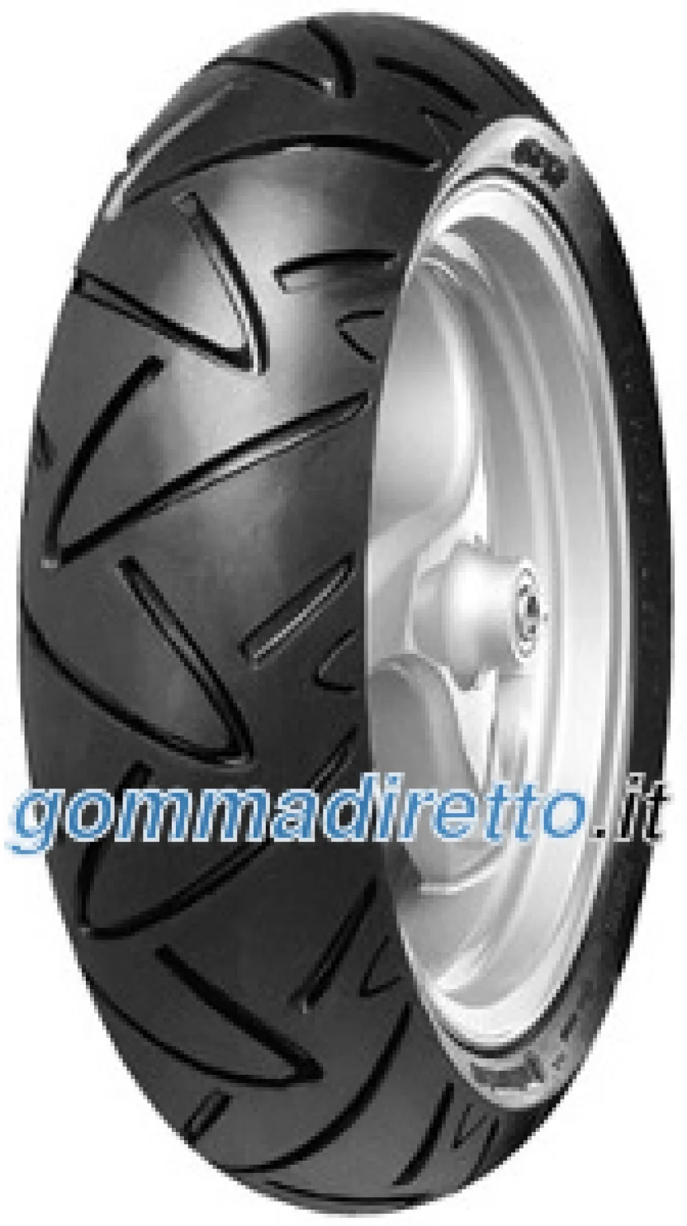 Continental ContiTwist ( 100/80-10 RF TL 58M ruota posteriore, M/C, ruota anteriore )