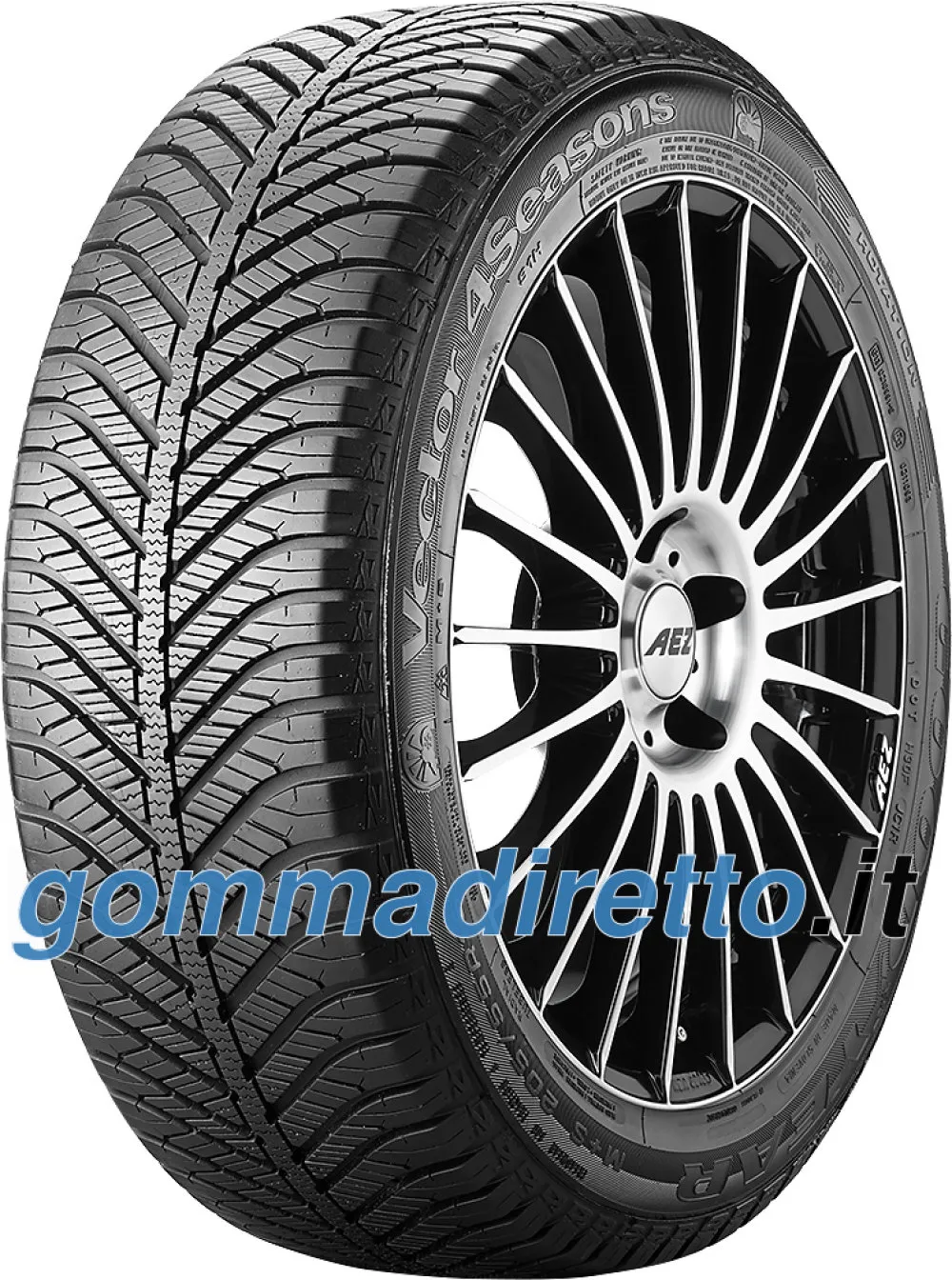 Goodyear Vector 4 Seasons 235/55 R17 99V AO SUV MFS - immagine 1