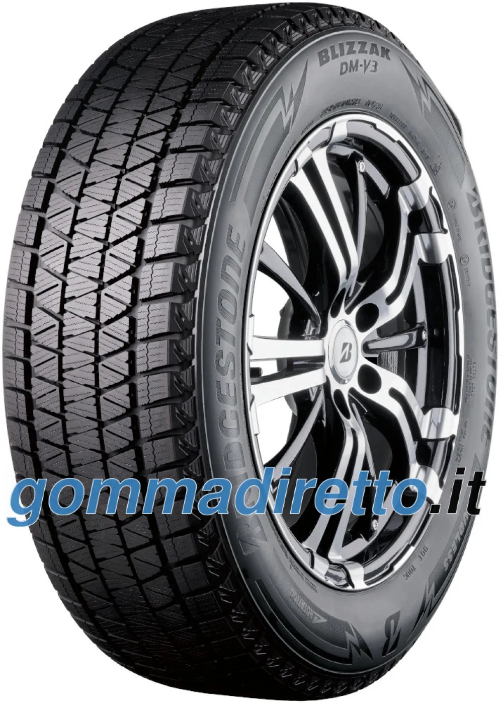 Bridgestone Blizzak DM V3 215/70 R15 98S EVc Nordic Compound - immagine 1