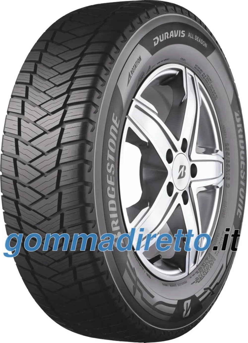 Bridgestone Duravis All-Season 225/70 R15C 112/110S 8PR EVc - immagine 1