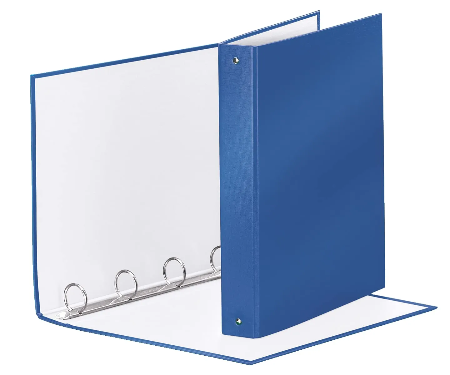 ESSELTE MEETING raccoglitore ad anelli 4-30-Tondo - f.to 22 x 30 cm - Blu metallizzato - 395792960