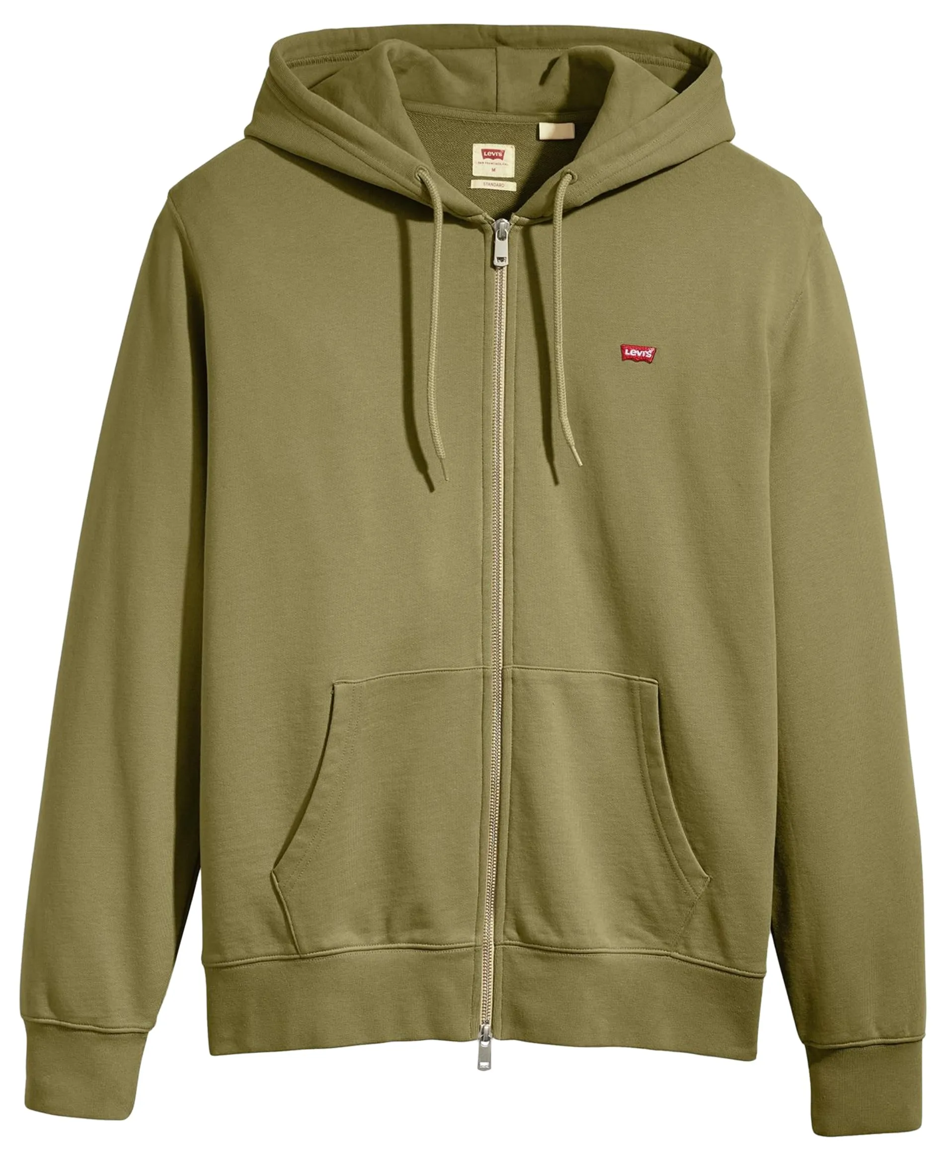 Levi's New Original Zip Up, Uomo, Burnt Olive, XS