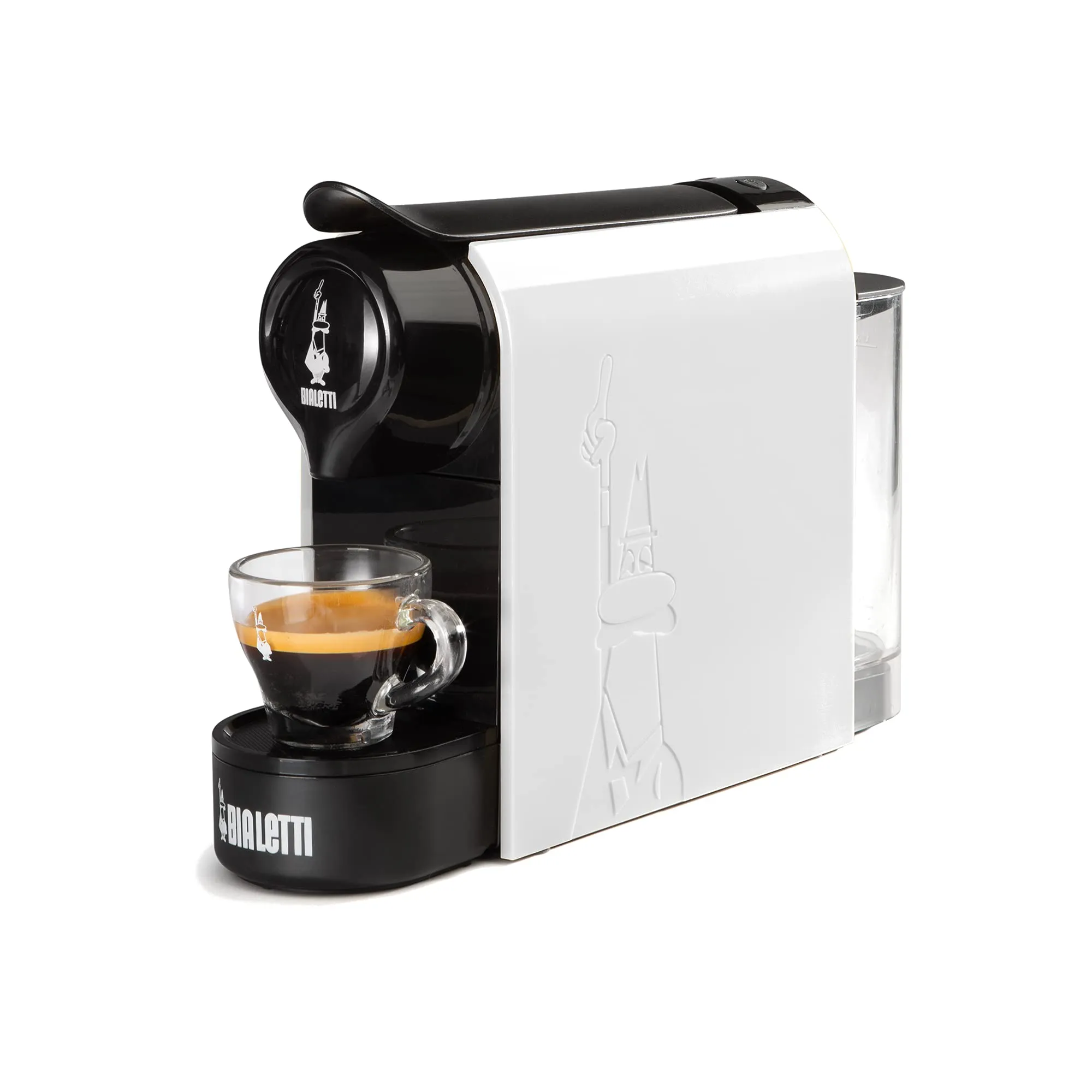 Bialetti Gioia, Macchina Caffè Espresso, Funziona esclusivamente con Capsule Bialetti, Bianco