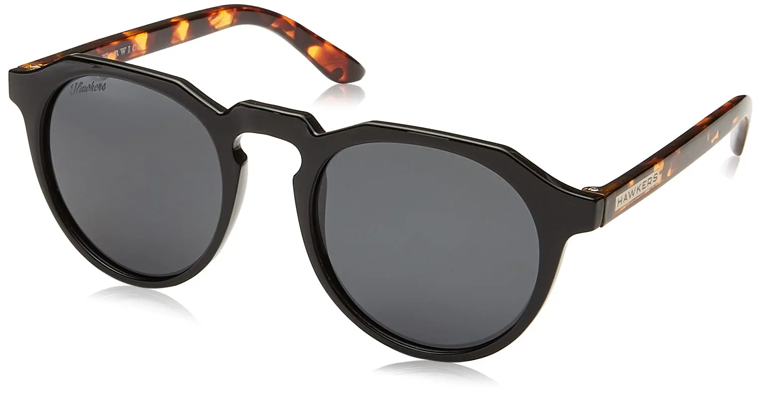 HAWKERS WARWICK, Occhiali da sole Unisex - Adulto, Carey/Black Polarizzato, Taglia unica