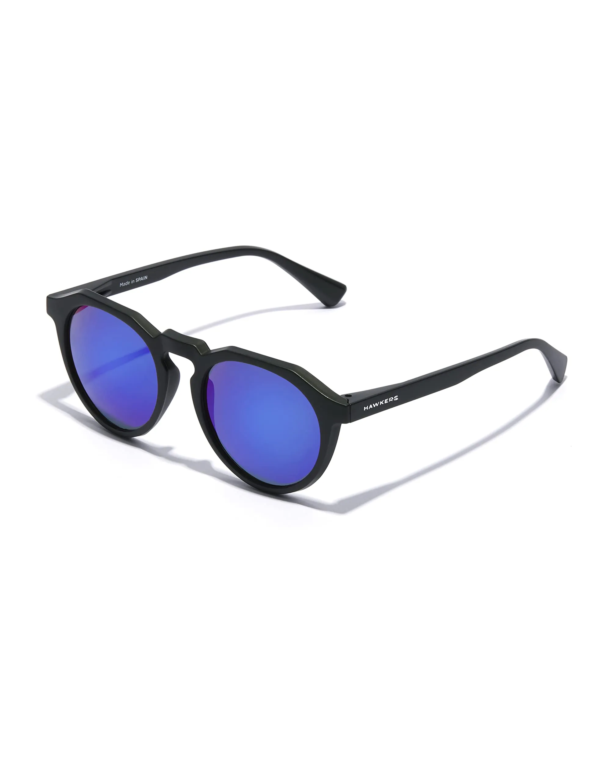 HAWKERS WARWICK, Occhiali da sole Unisex - Adulto, Raw Clear Blue/Black, Taglia unica