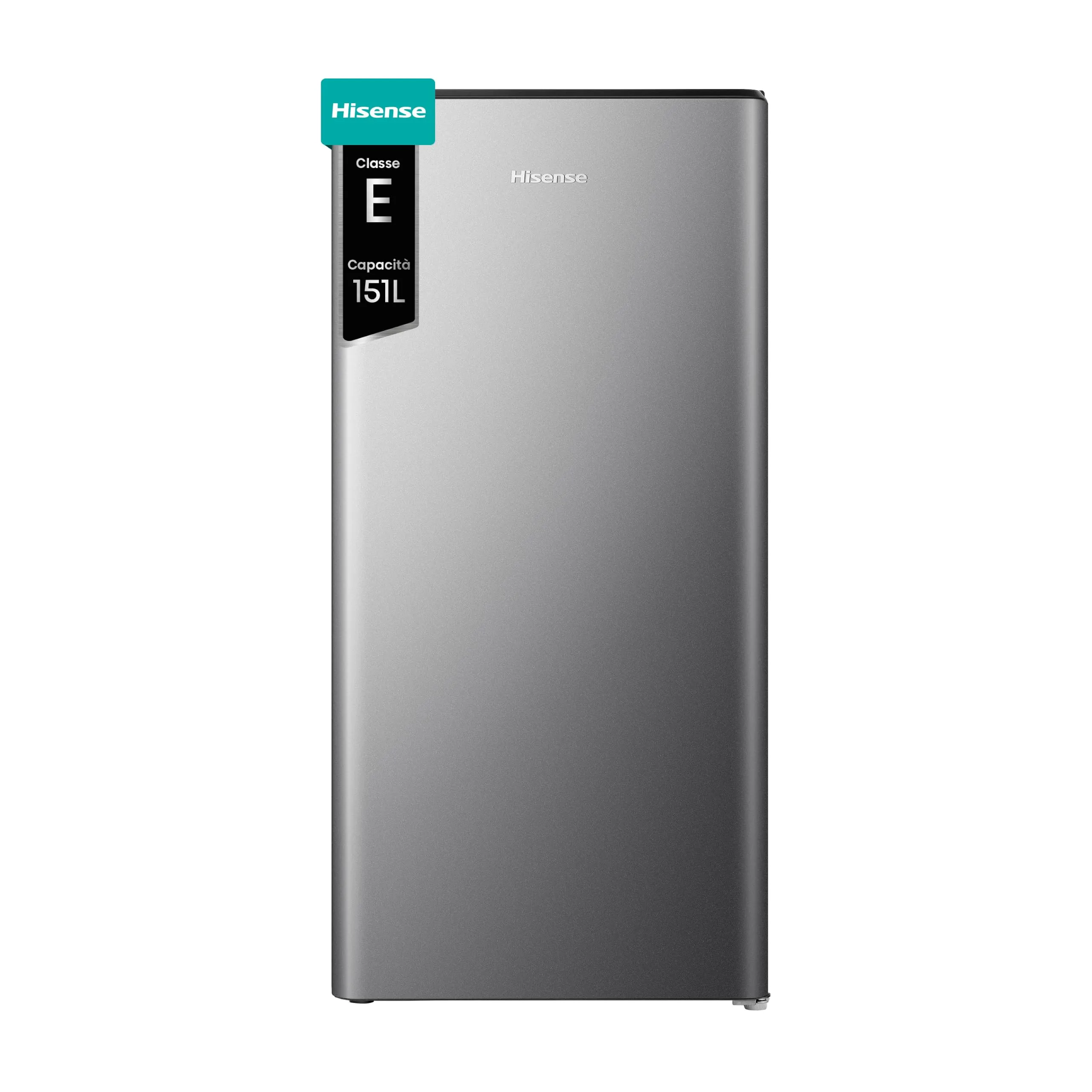 Hisense MUR52151SE Frigorifero Monoporta 150 Litri, 40 Decibel, Senza installazione, Silver