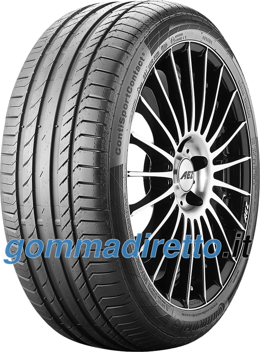 Continental ContiSportContact 5 SSR 255/55 R18 109V XL SUV Run Flat - immagine 1