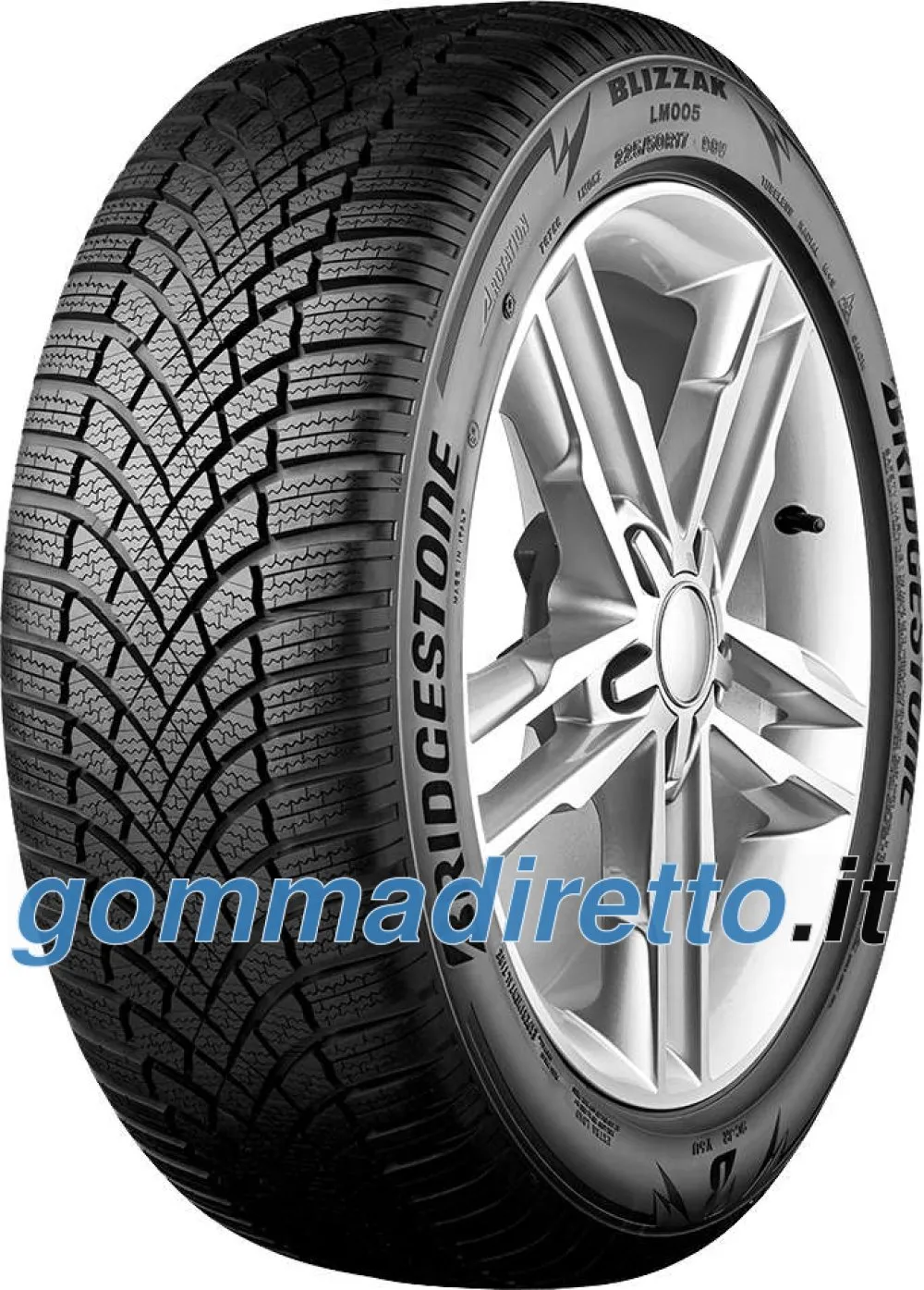 Bridgestone Blizzak LM 005 DriveGuard RFT 215/65 R16 98H Run Flat - immagine 1