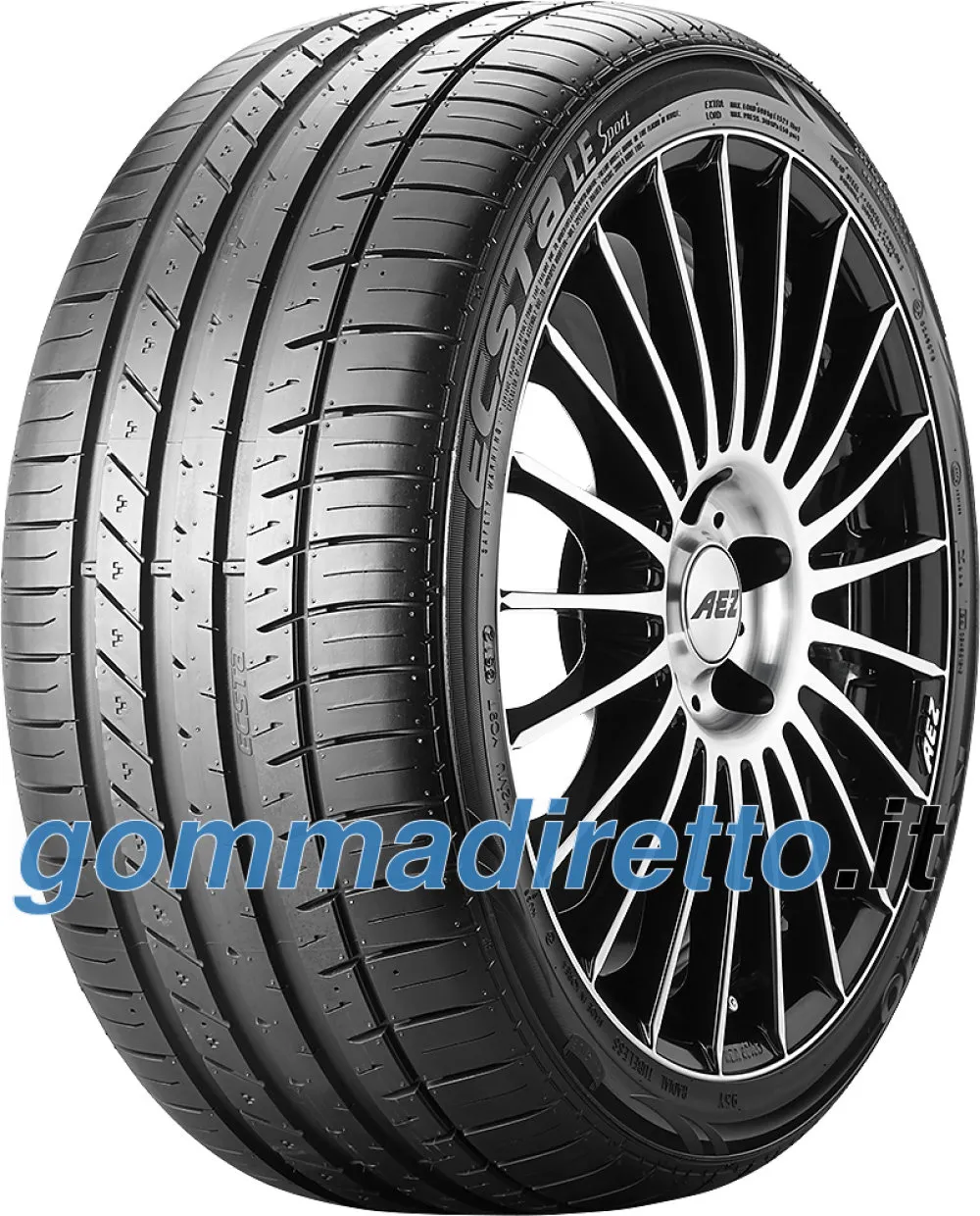 Kumho Ecsta Le Sport KU39 235/35 ZR19 91Y XL - immagine 1