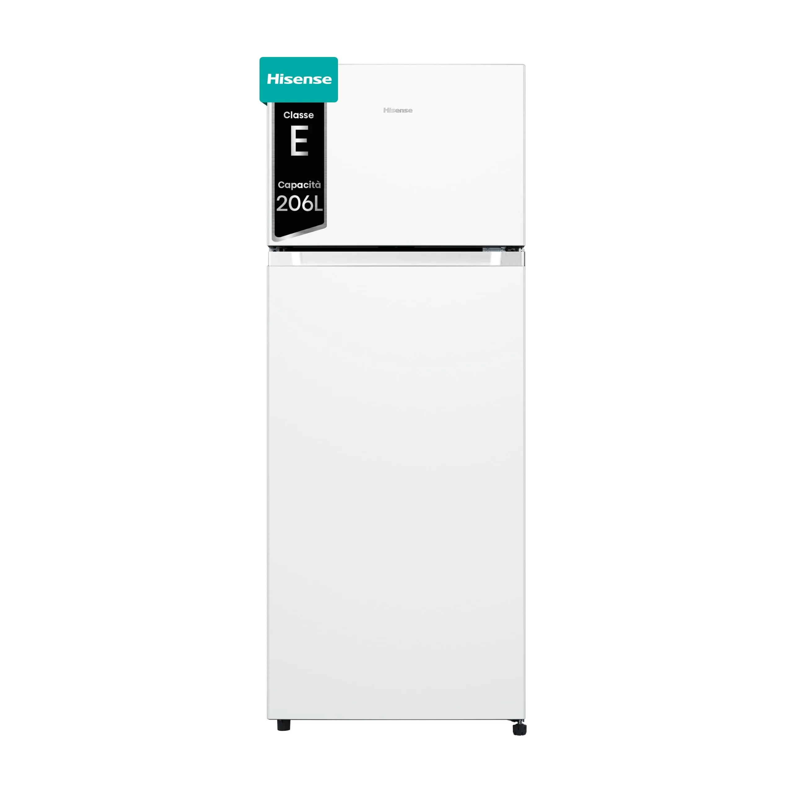 Hisense MTM55205E Frigorifero Doppia Porta a Libera Installazione Modello 2023, 206 L, Bianco