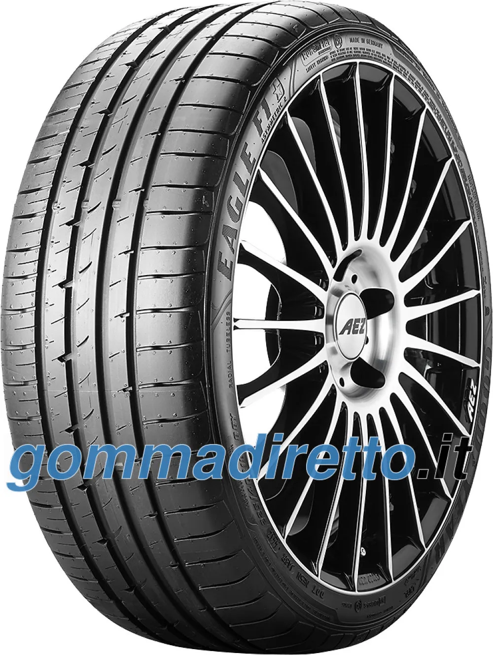 Goodyear Eagle F1 Asymmetric 2 ROF 225/40 R19 89Y Run Flat MFS - immagine 1