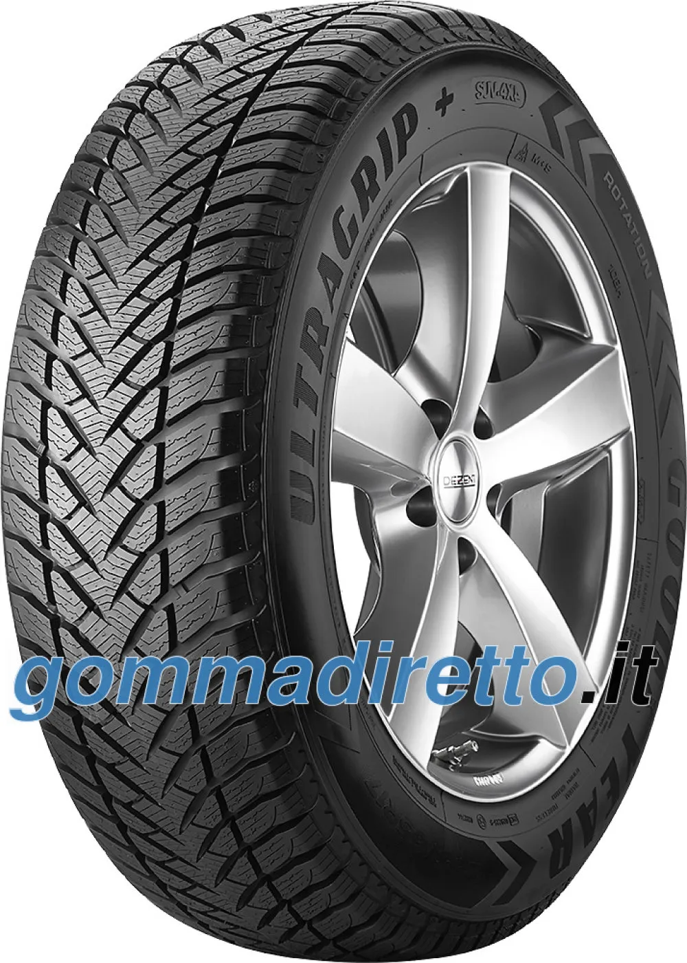 Goodyear UltraGrip+ 255/60 R17 106H SUV MFS - immagine 1