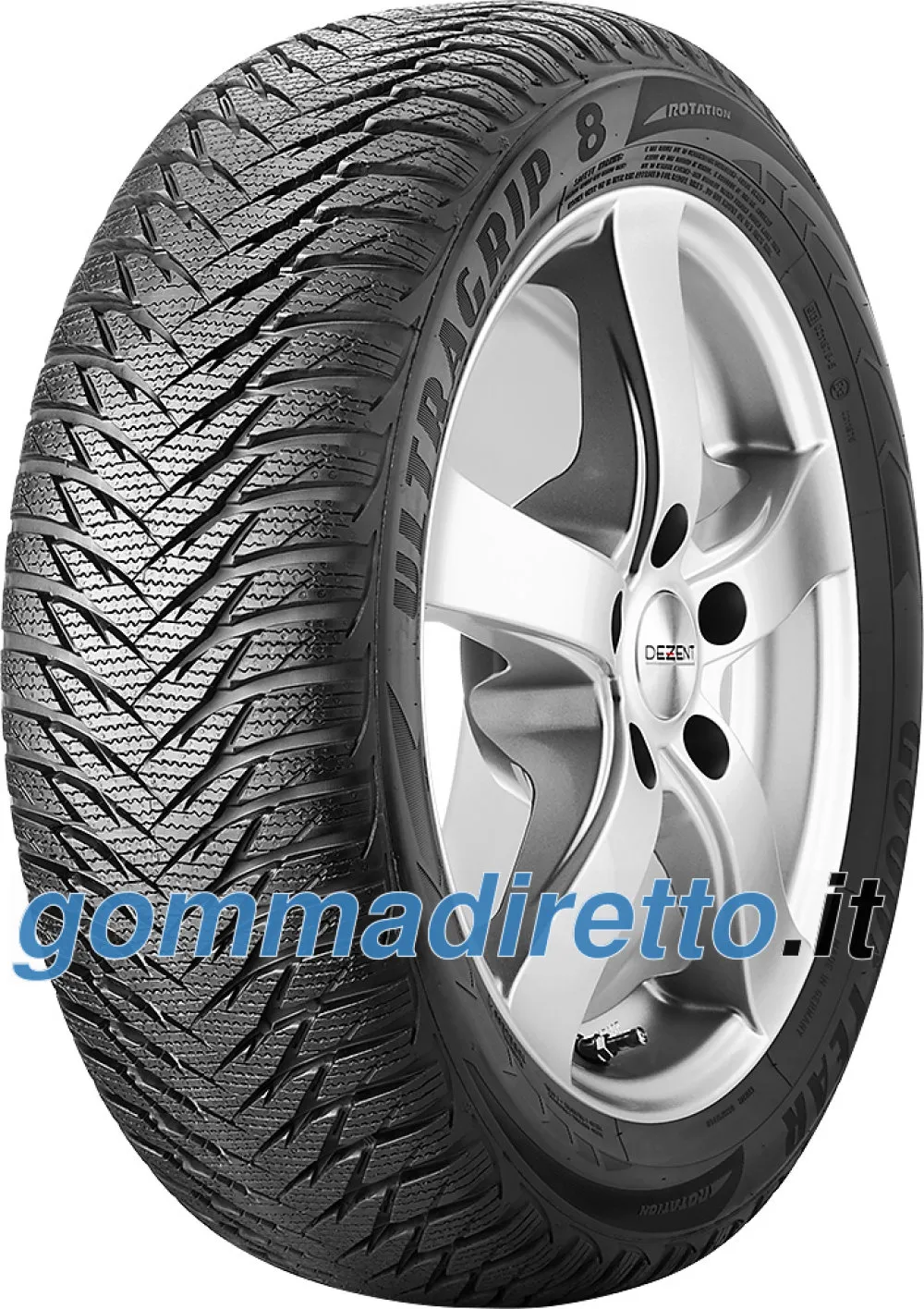 Goodyear UltraGrip 8 ROF 195/55 R16 87H Run Flat - immagine 1