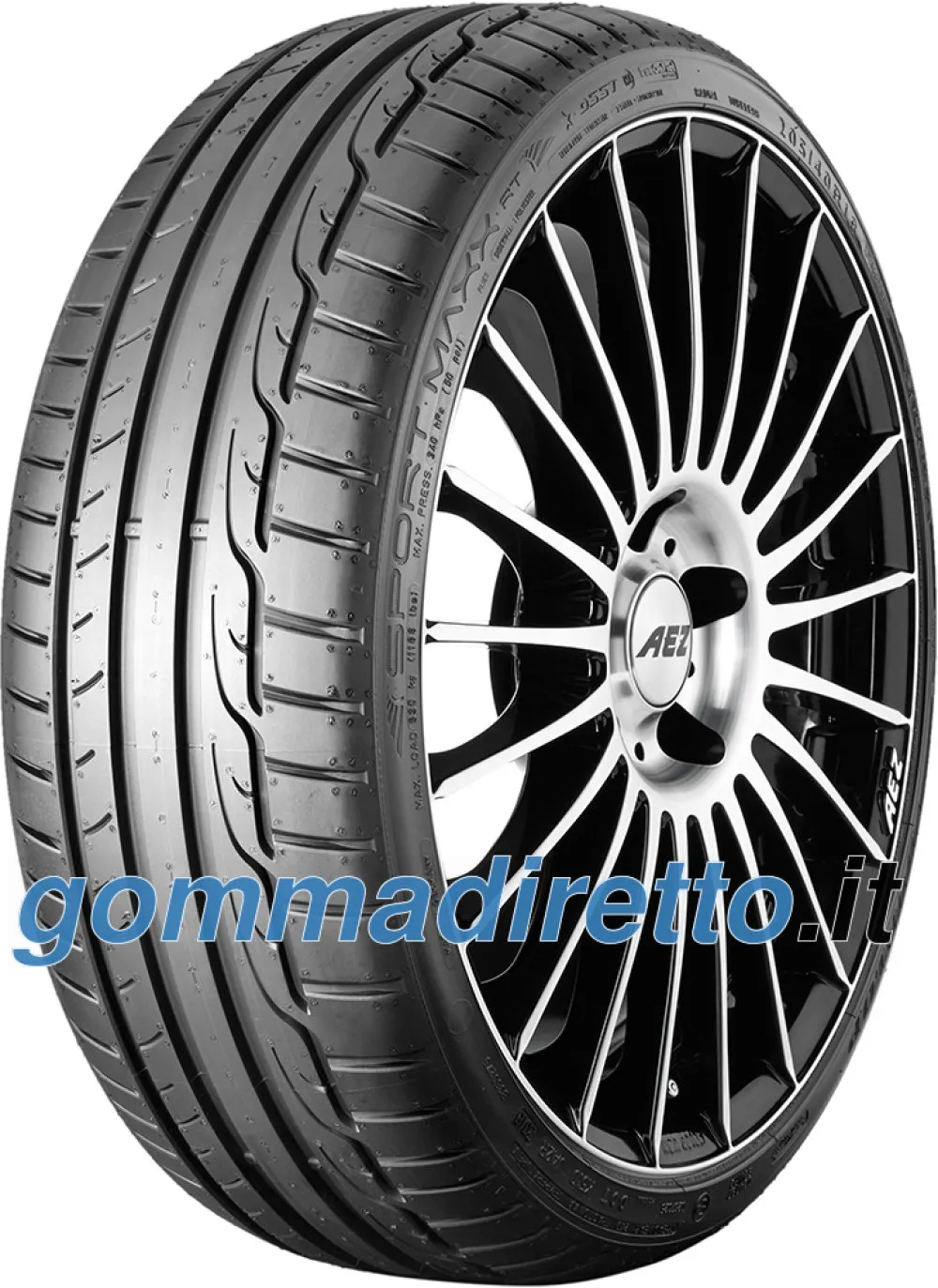 Dunlop Sport Maxx RT RunFlat 205/45 R17 88W XL MFS - immagine 1