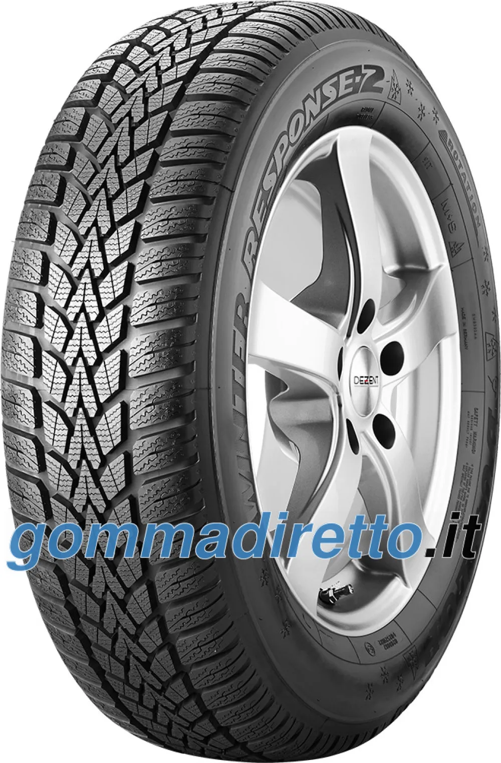 Dunlop Winter Response 2 ( 185/65 R14 86T BLK )