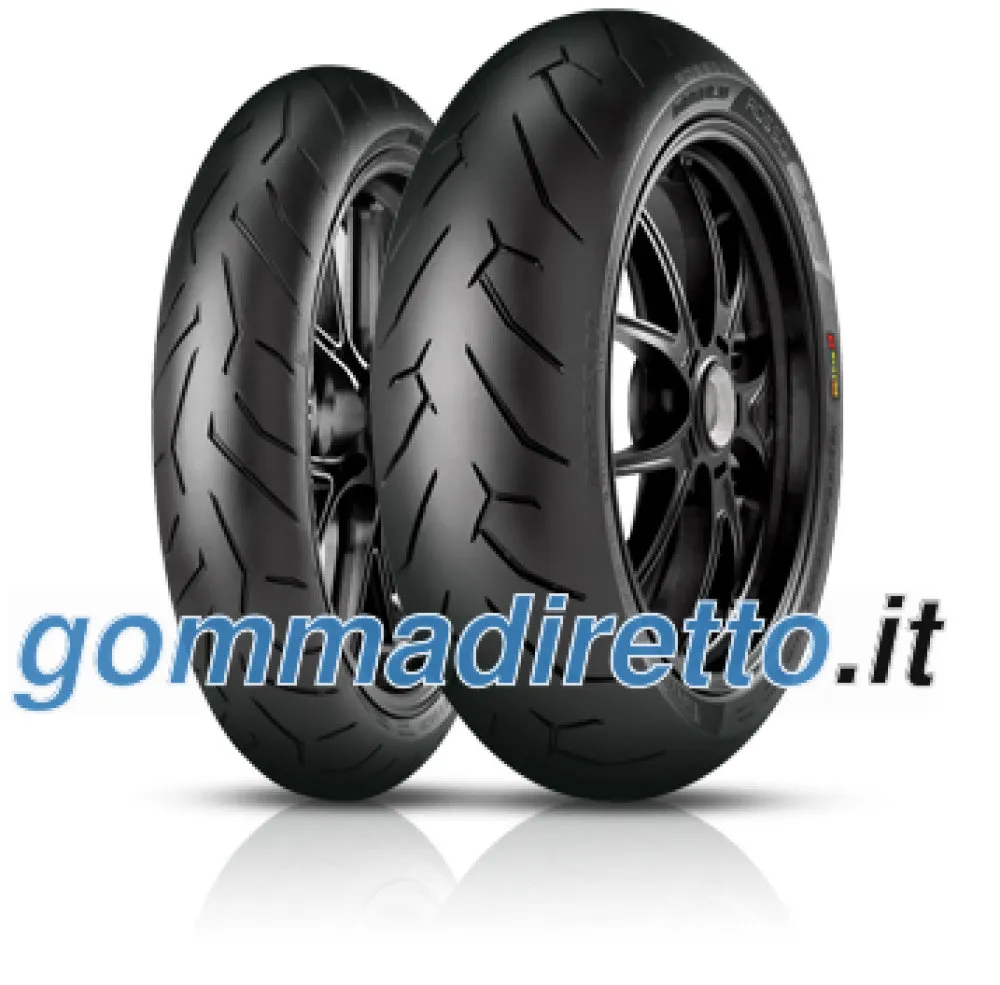Pirelli Diablo Rosso II ( 110/70 R17 TL 54H M/C, Variante R, ruota anteriore )