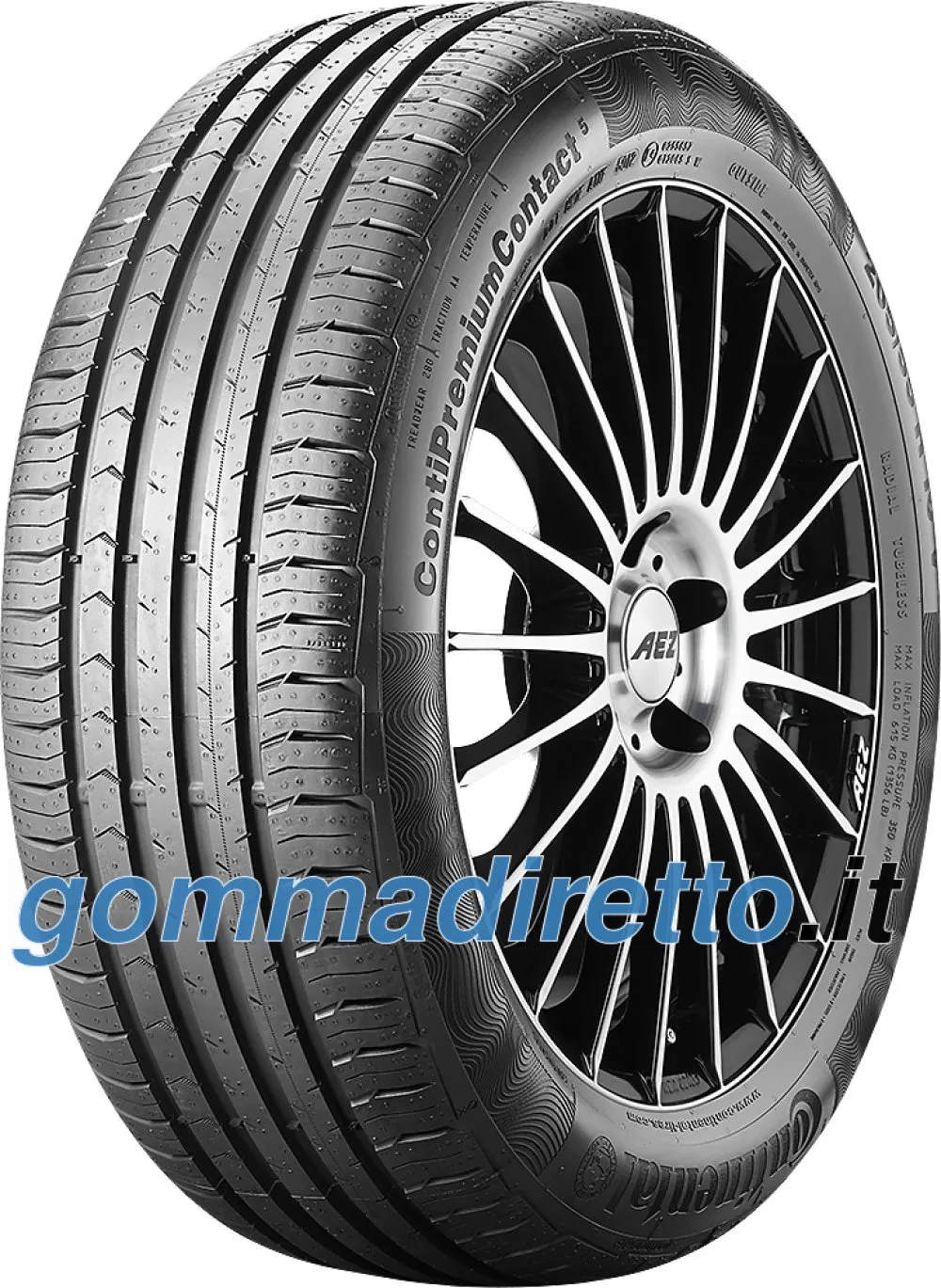 Continental ContiPremiumContact 5 225/55 R17 97W - immagine 1