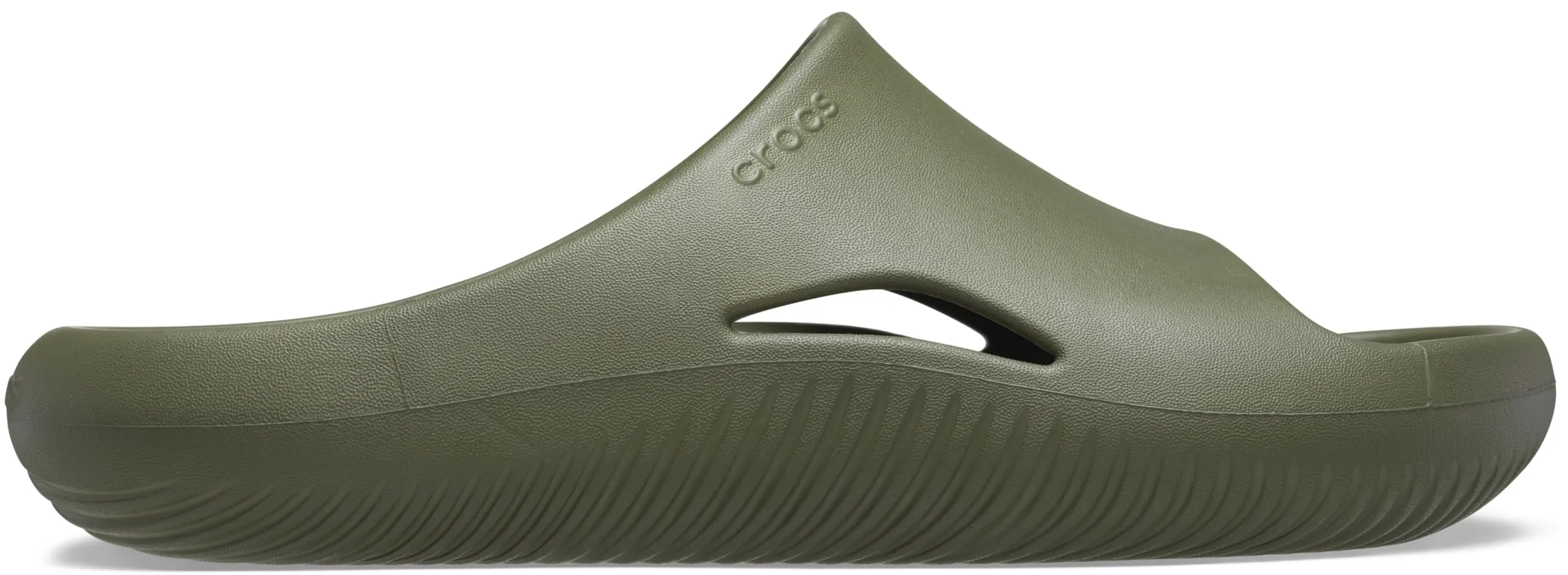 Crocs Mellow Recovery Ciabatta, Verde Militare, Unisex, EU 36-37